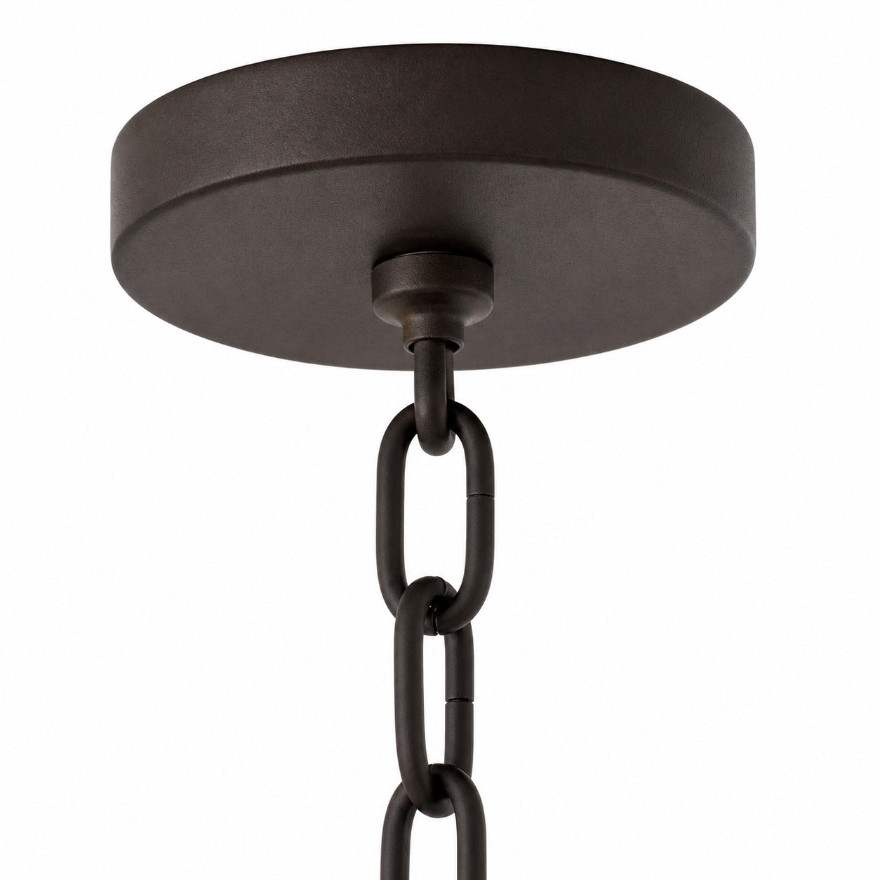 Cannery 2 Light Pendant - Dark Bronze & French Gold