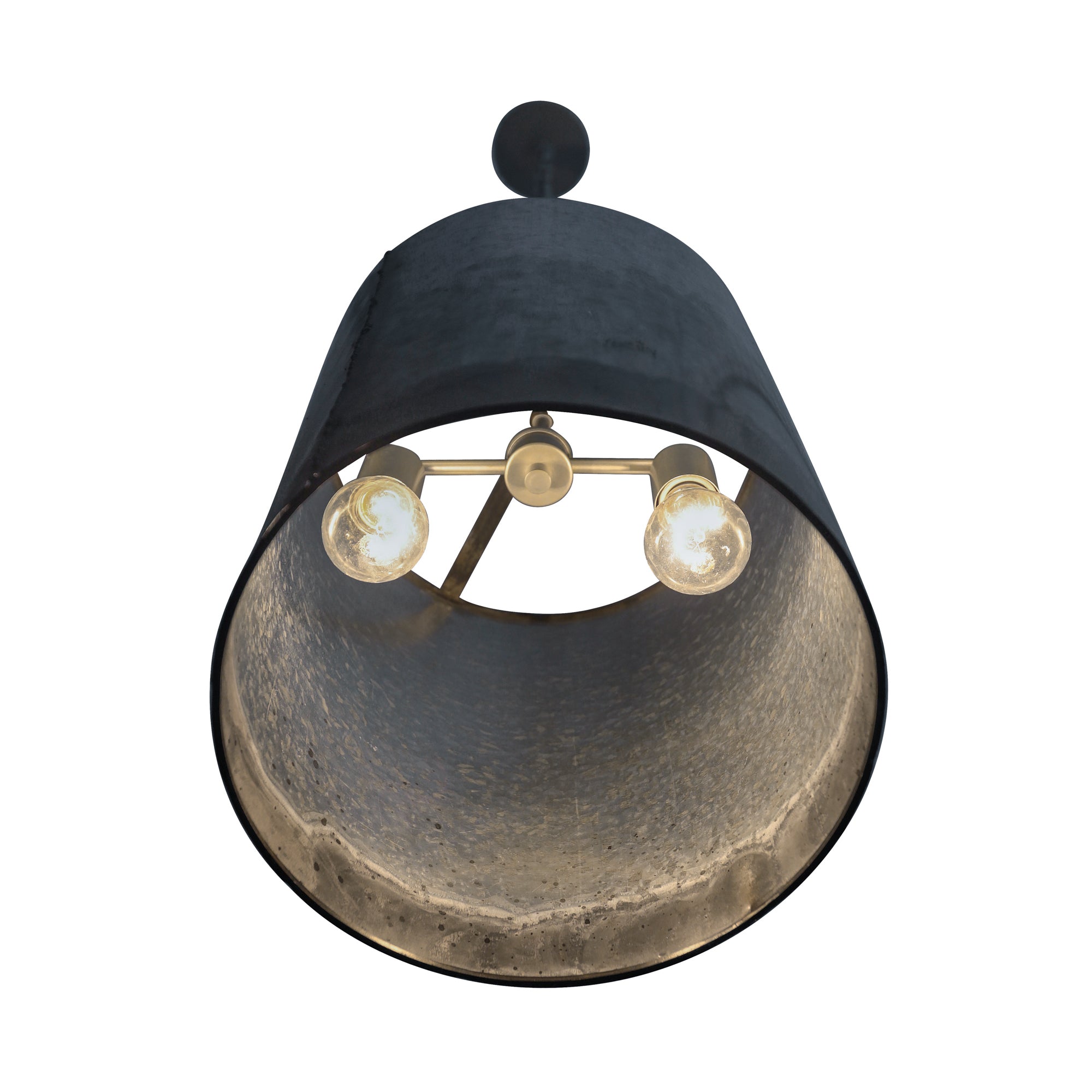 Cannery 2 Light Pendant - Ombre Galvanized
