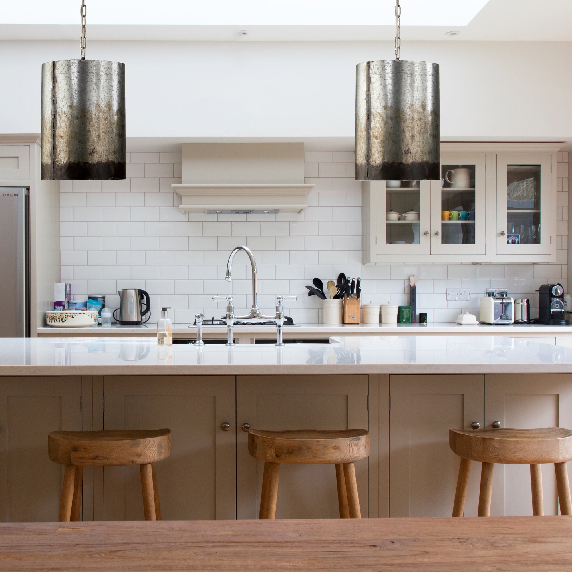 Cannery Pendant - Ombre Galvanized