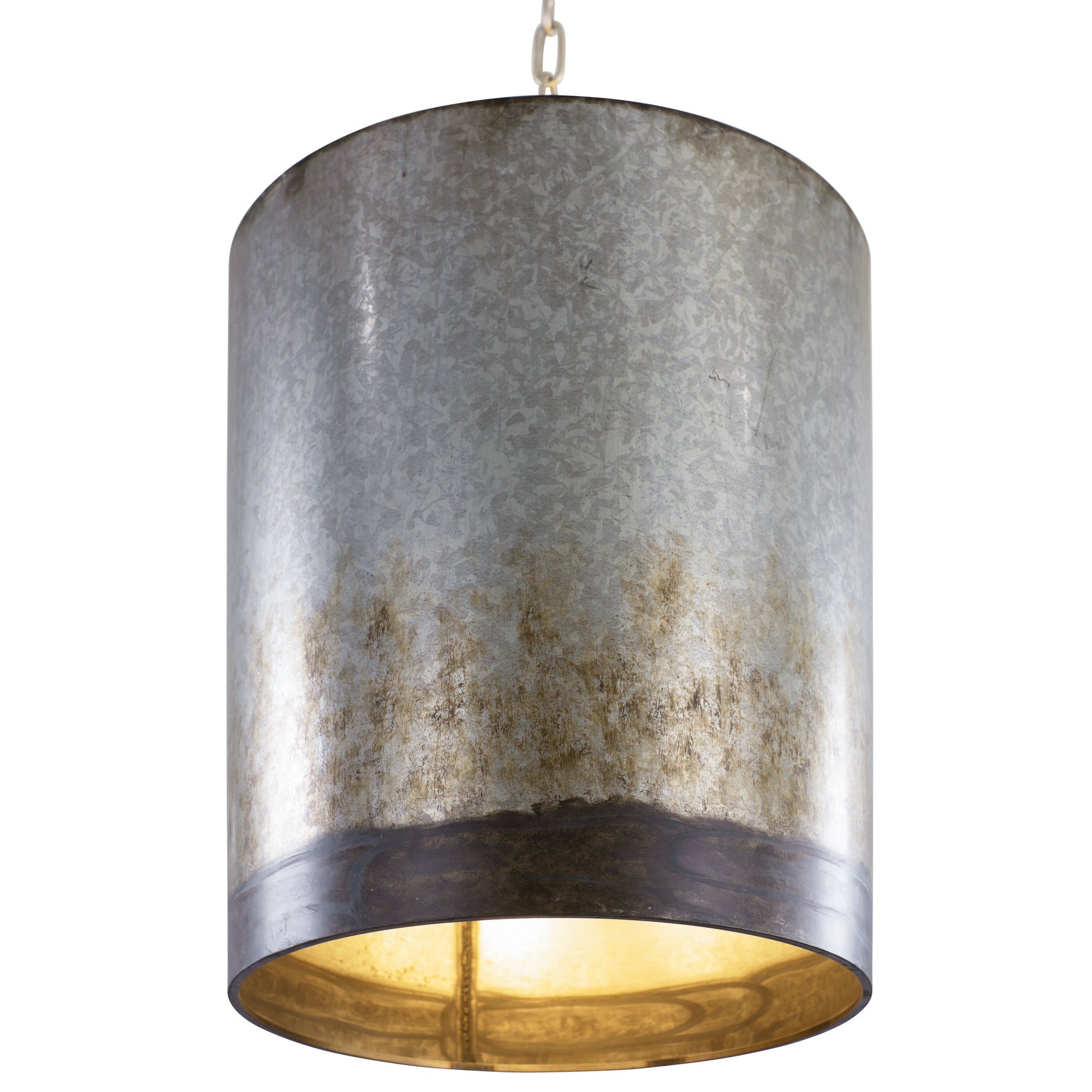 Cannery 3 Light Pendant - Ombre Galvanized
