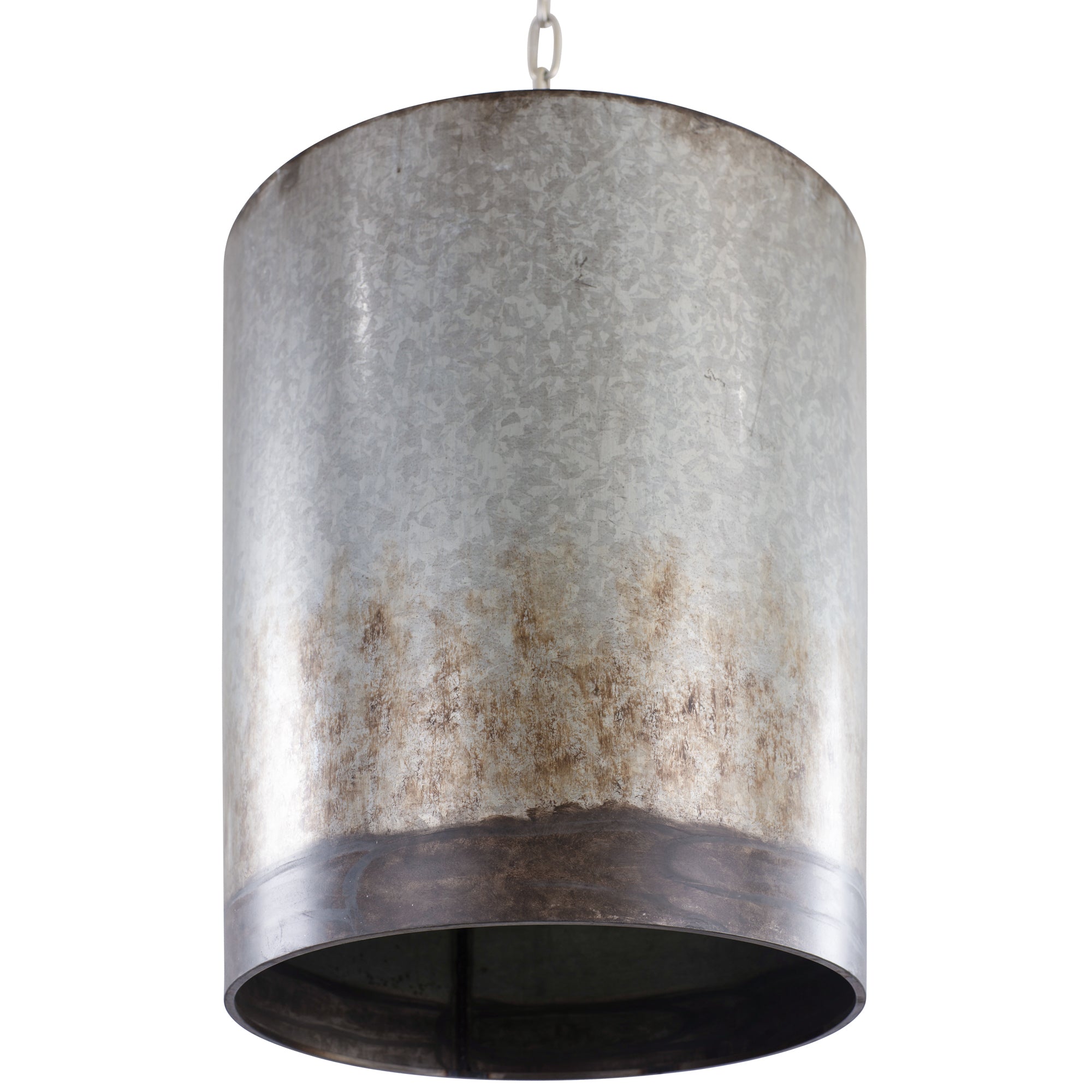Cannery 3 Light Pendant - Ombre Galvanized