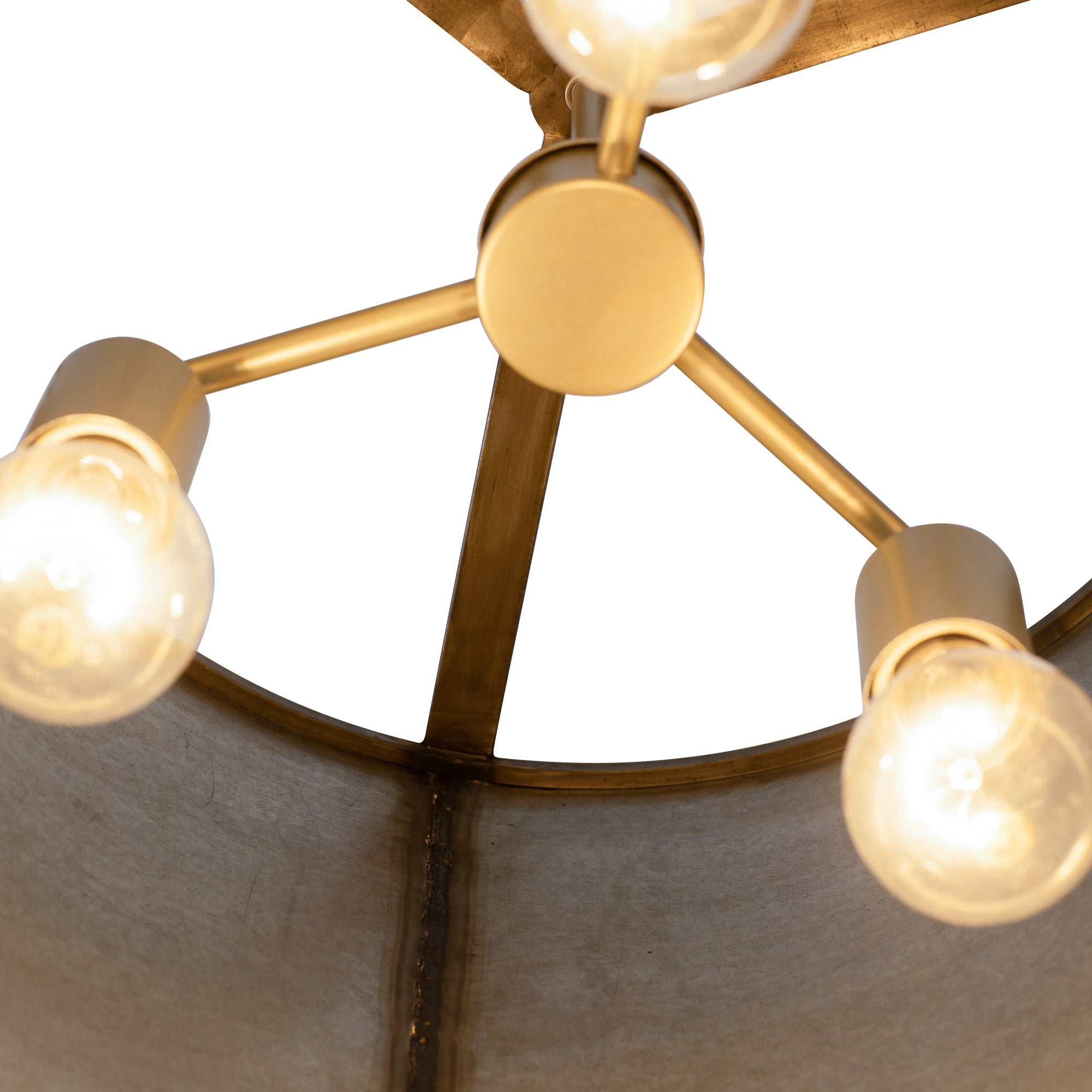 Cannery 3 Light Pendant - Ombre Galvanized