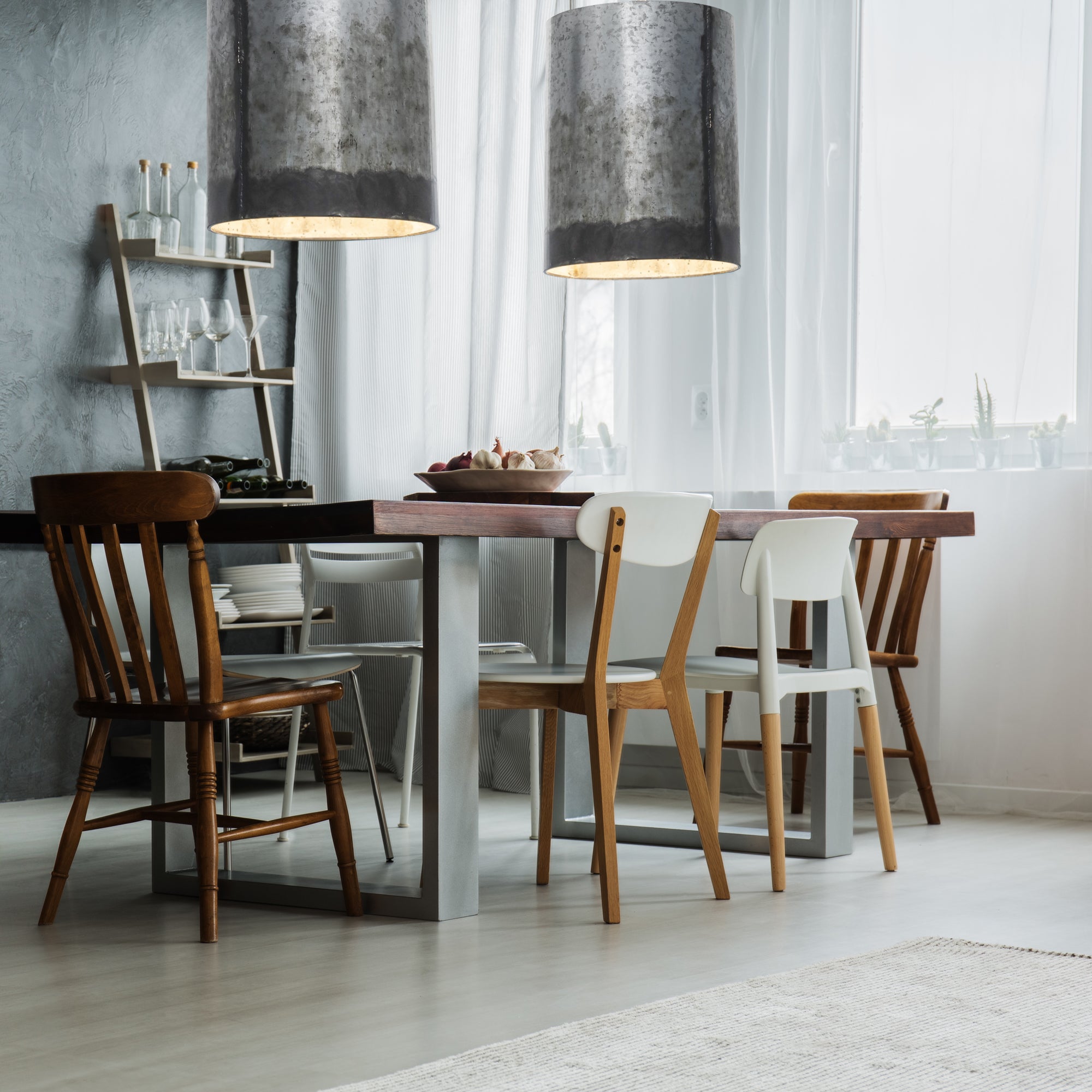 Cannery Pendant - Ombre Galvanized