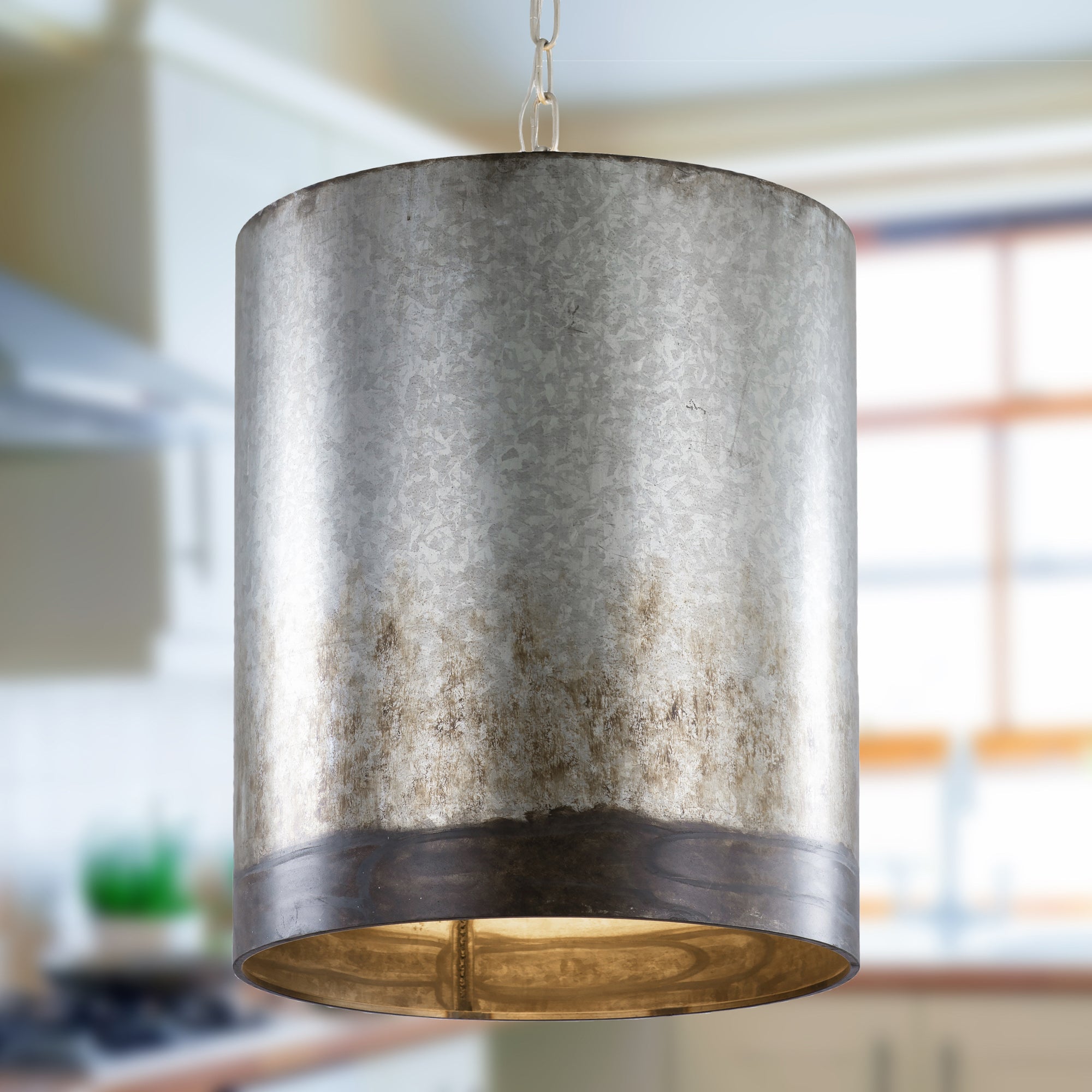 Cannery Pendant - Ombre Galvanized