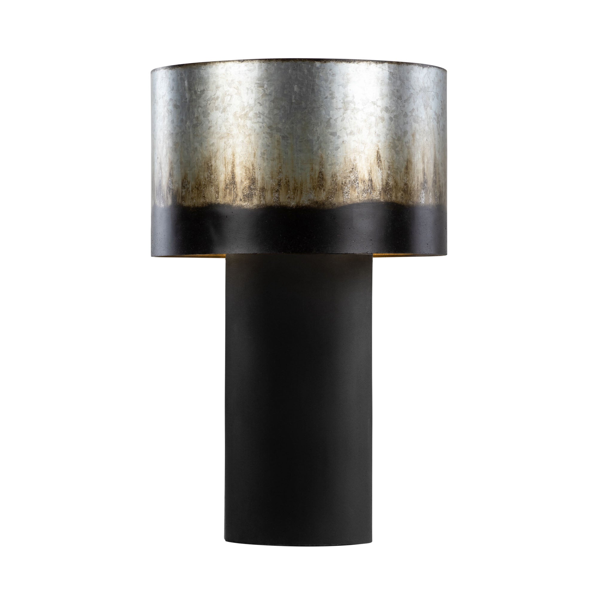 Cannery 2-Light Table Lamp - Ombre Galvanized