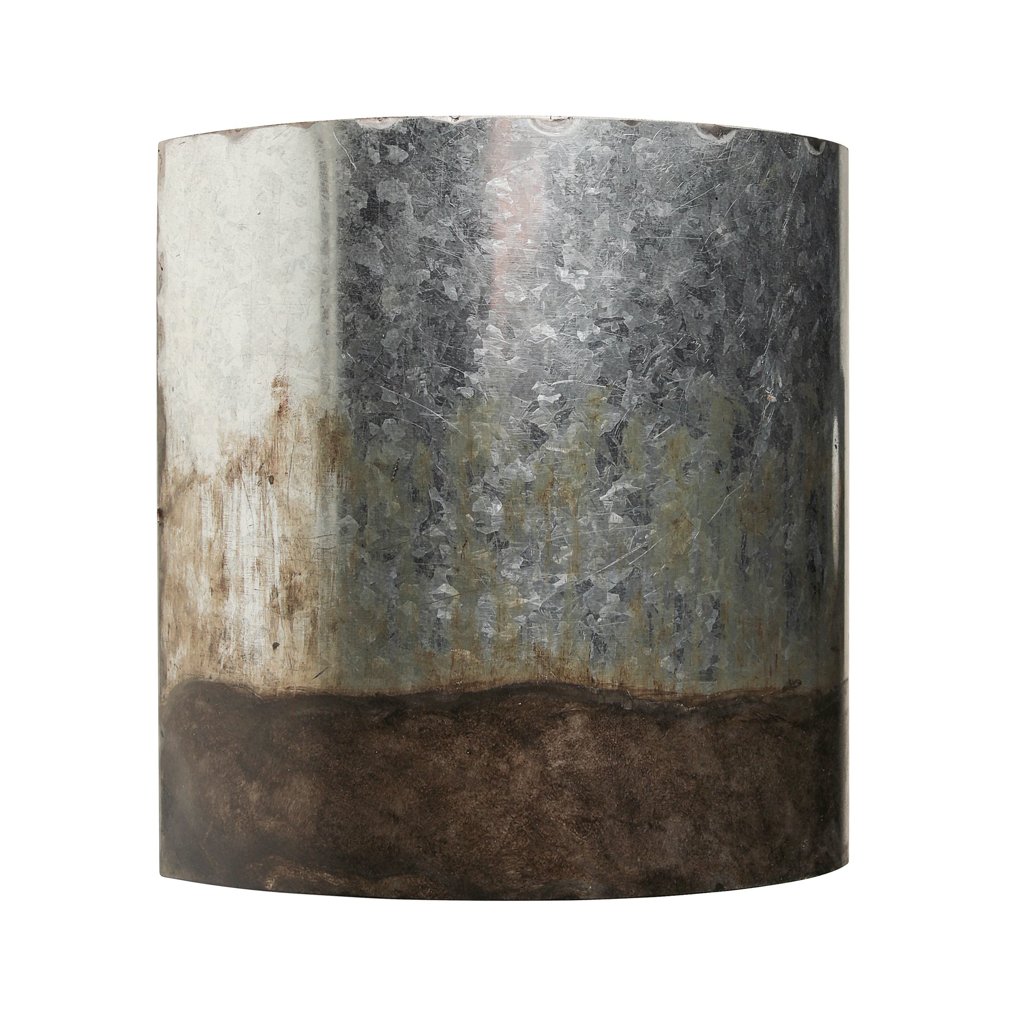 Cannery 1 Light Sconce - Ombre Galvanized