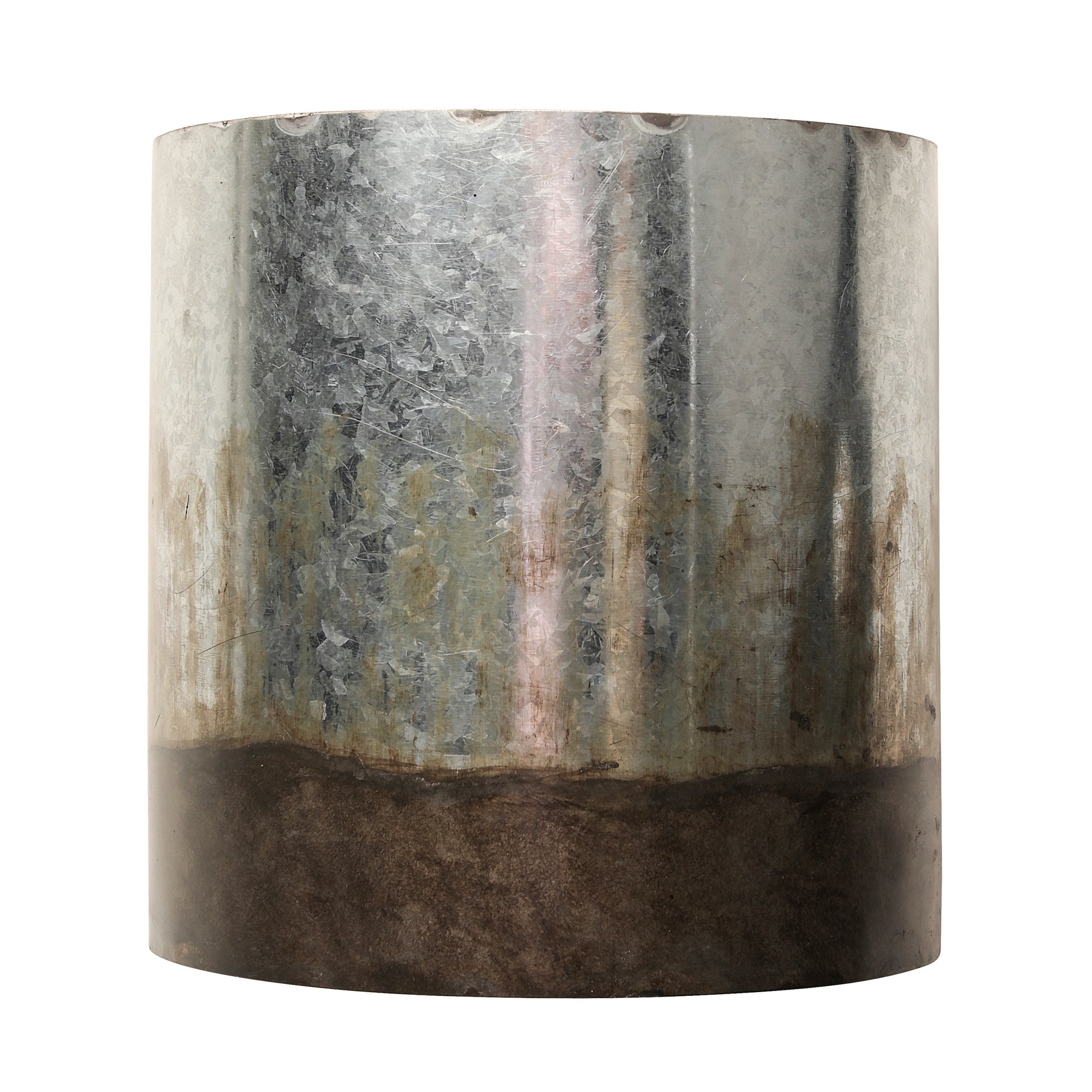 Cannery 1 Light Sconce - Ombre Galvanized