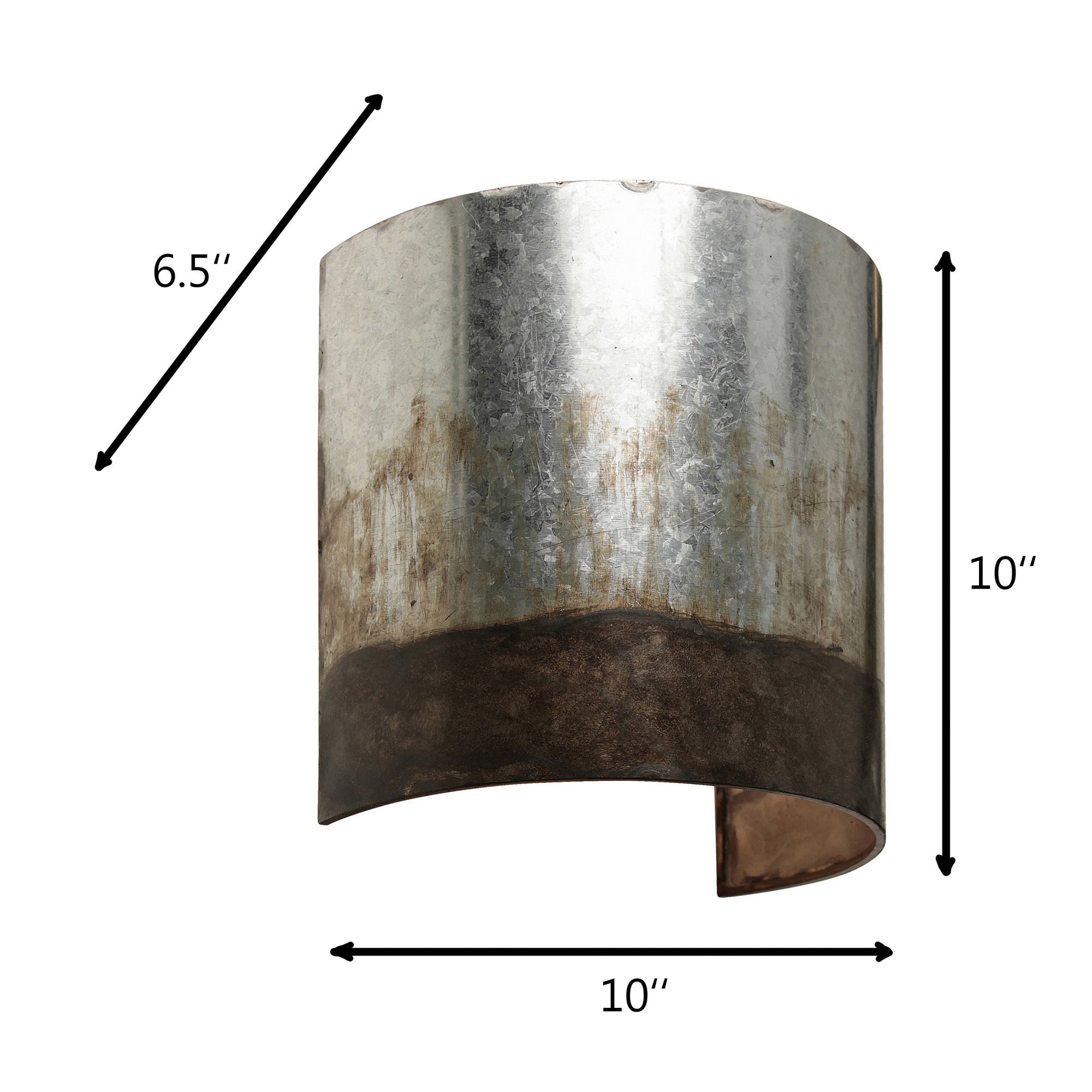 Cannery Wall - Ombre Galvanized