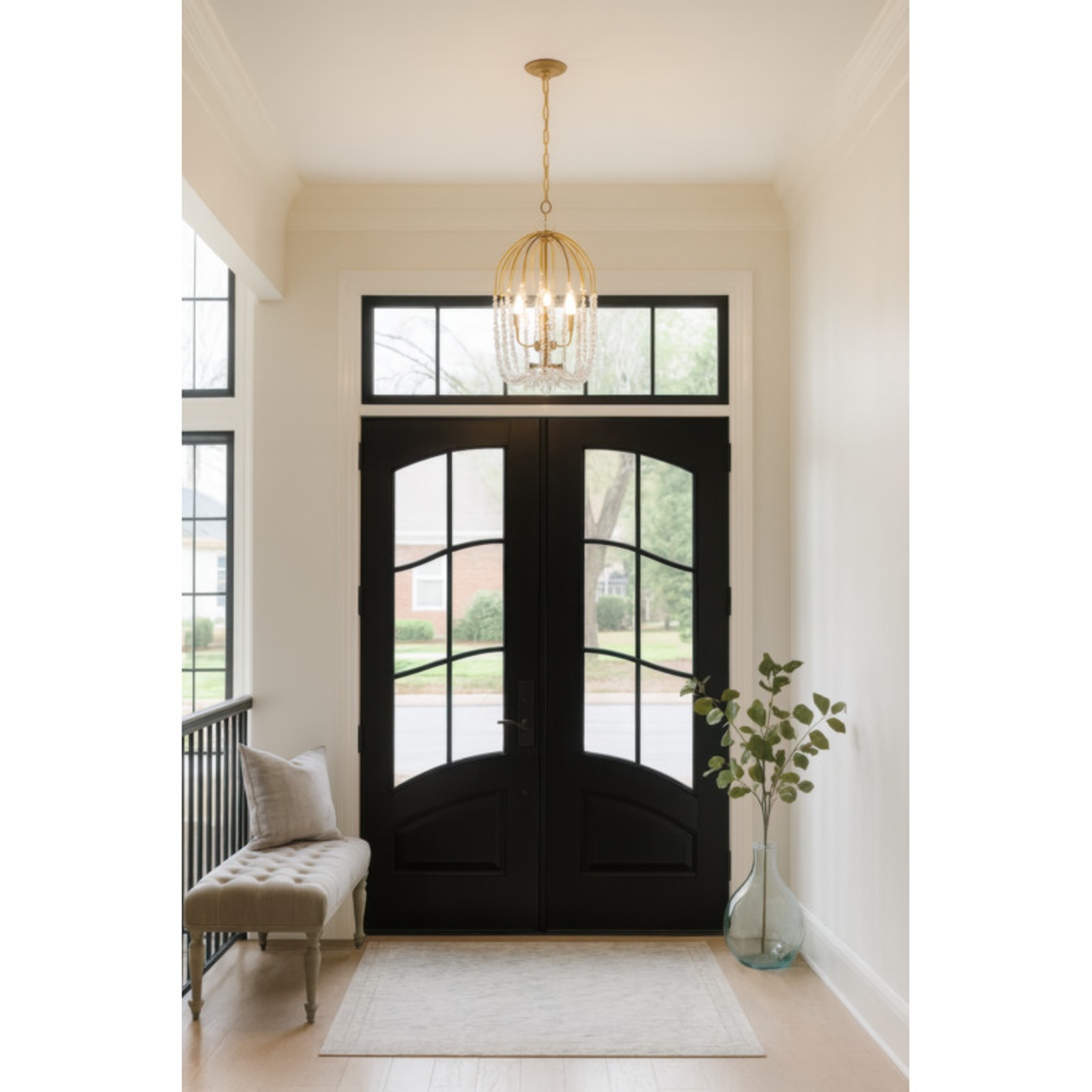 Voliere 6-Light Crystal Pendant