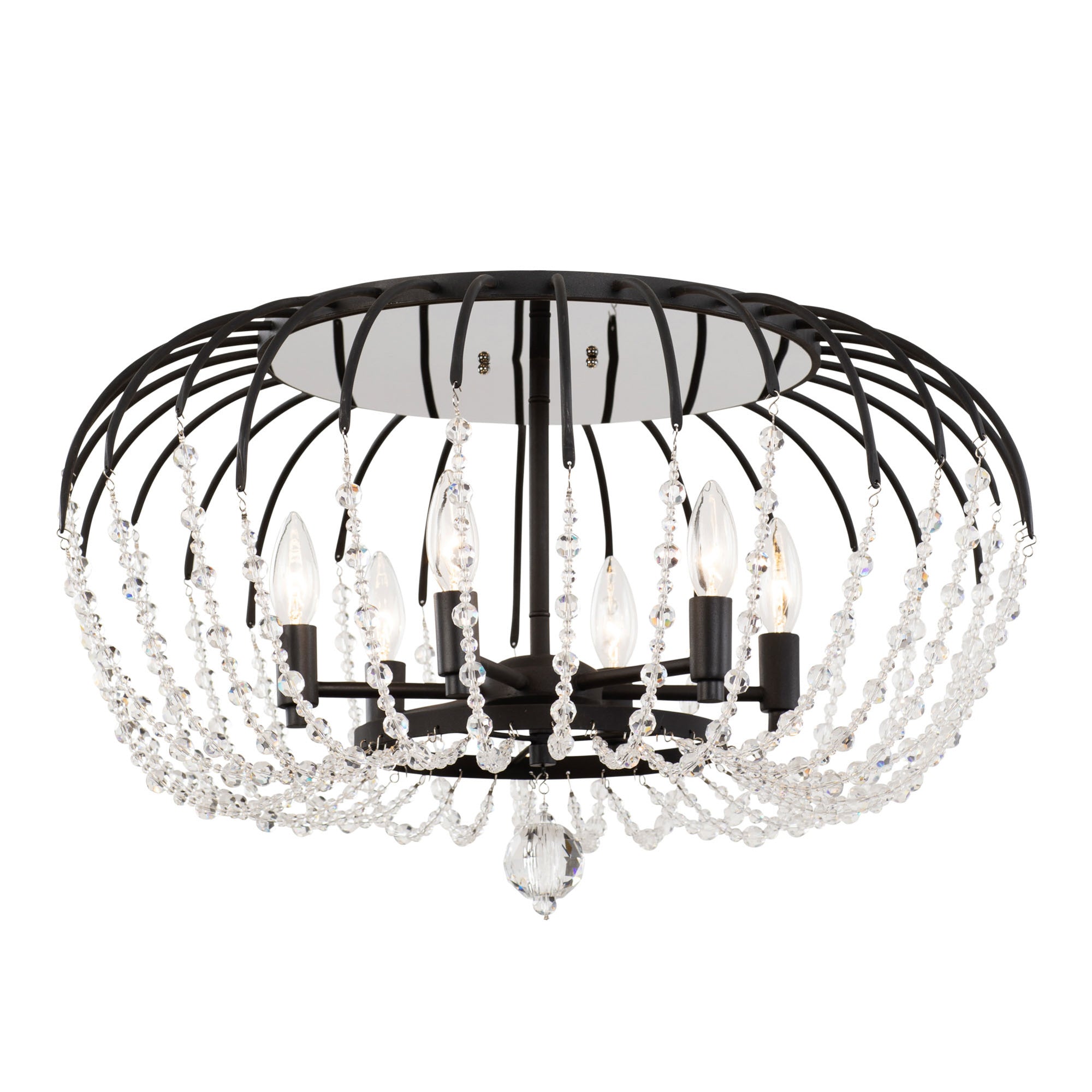 Voliere 6-Light Semi-Flush