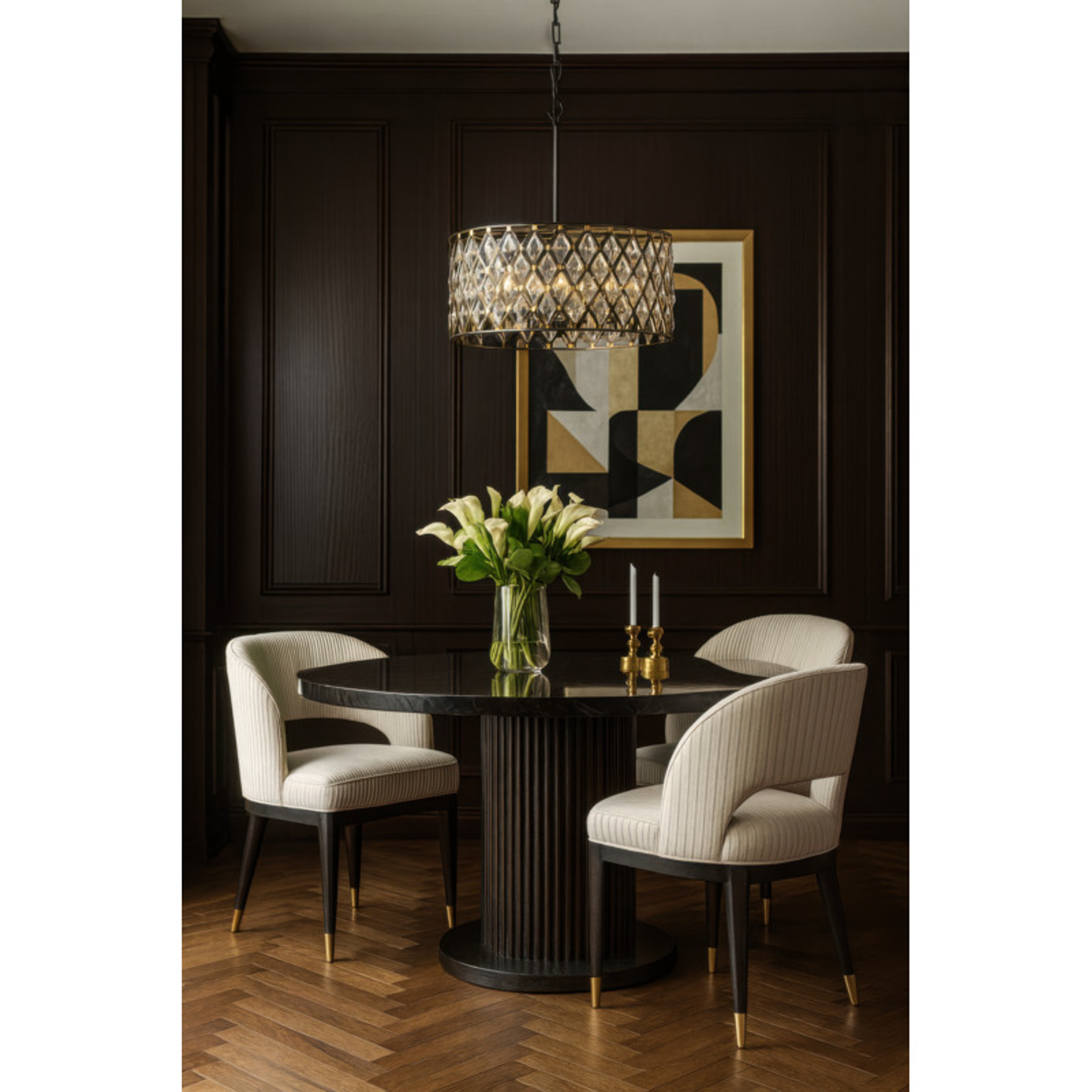 Windsor 6-Light Crystal Pendant