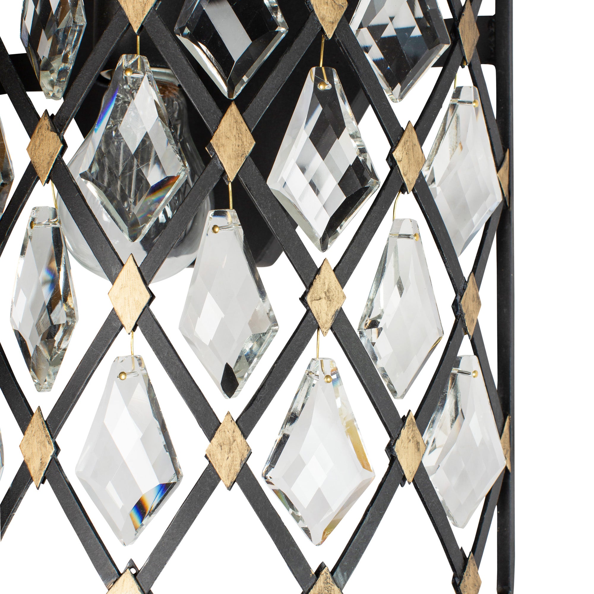 Windsor 2-Light Vanity Light – Carbon/Havana Gold by Varaluz