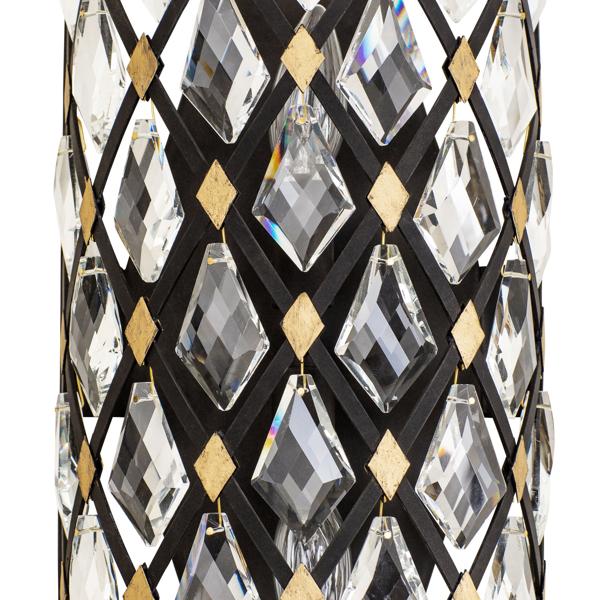 Windsor 2-Light Wall Sconce – Carbon/Havana Gold by Varaluz