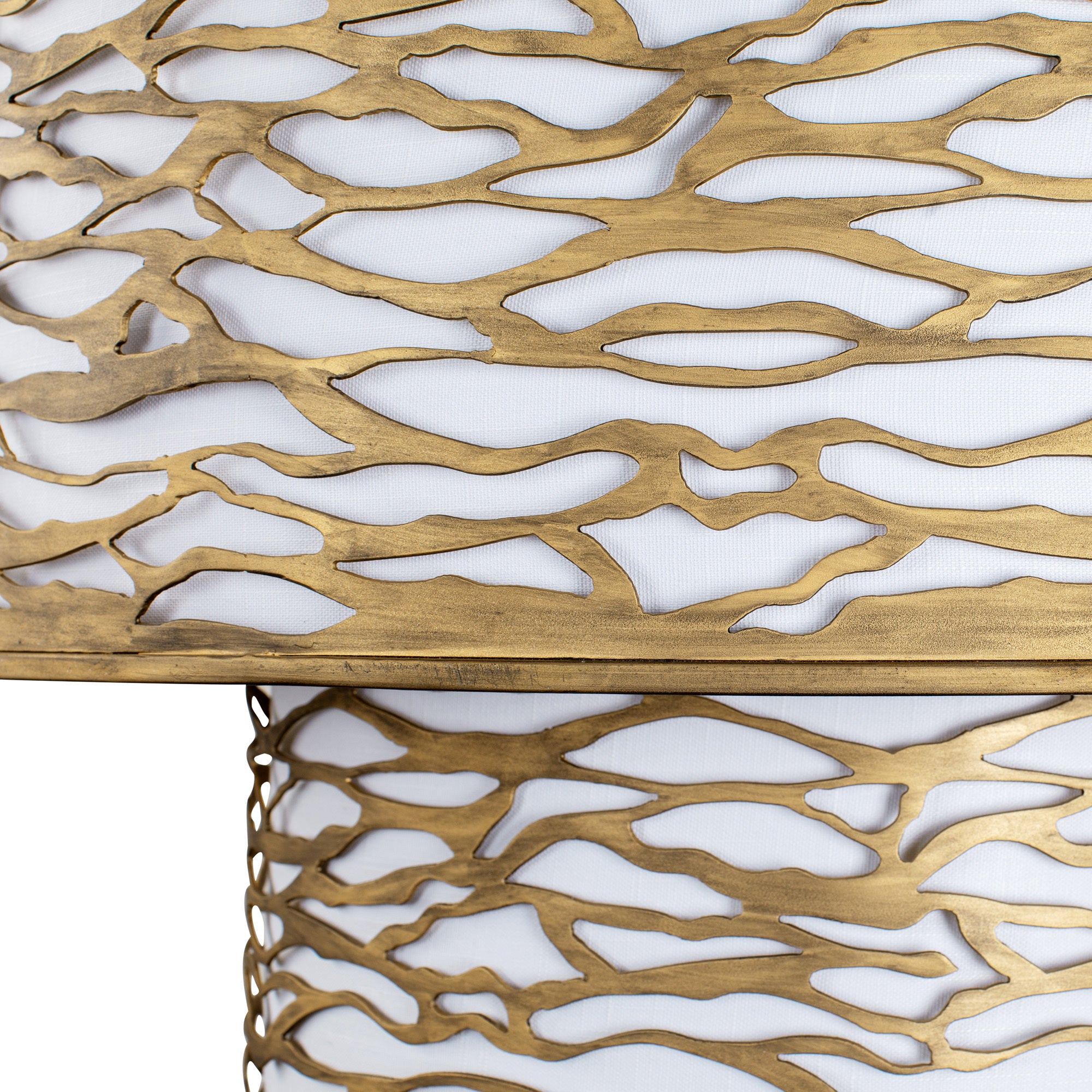 Kato 16 Light 3-Tier Foyer - Havana Gold