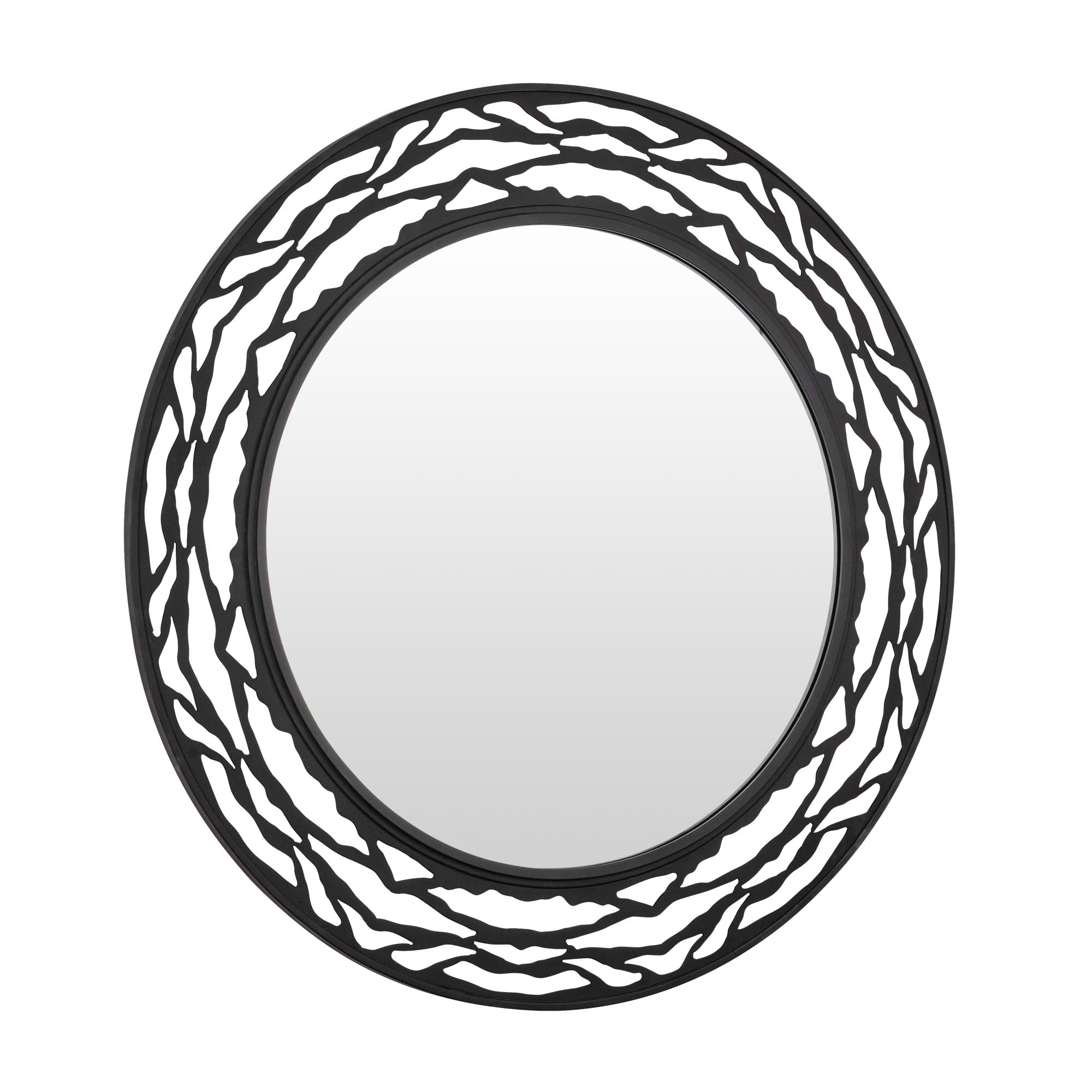 Kato 348MI33CB 33-in Round Mirror - Carbon