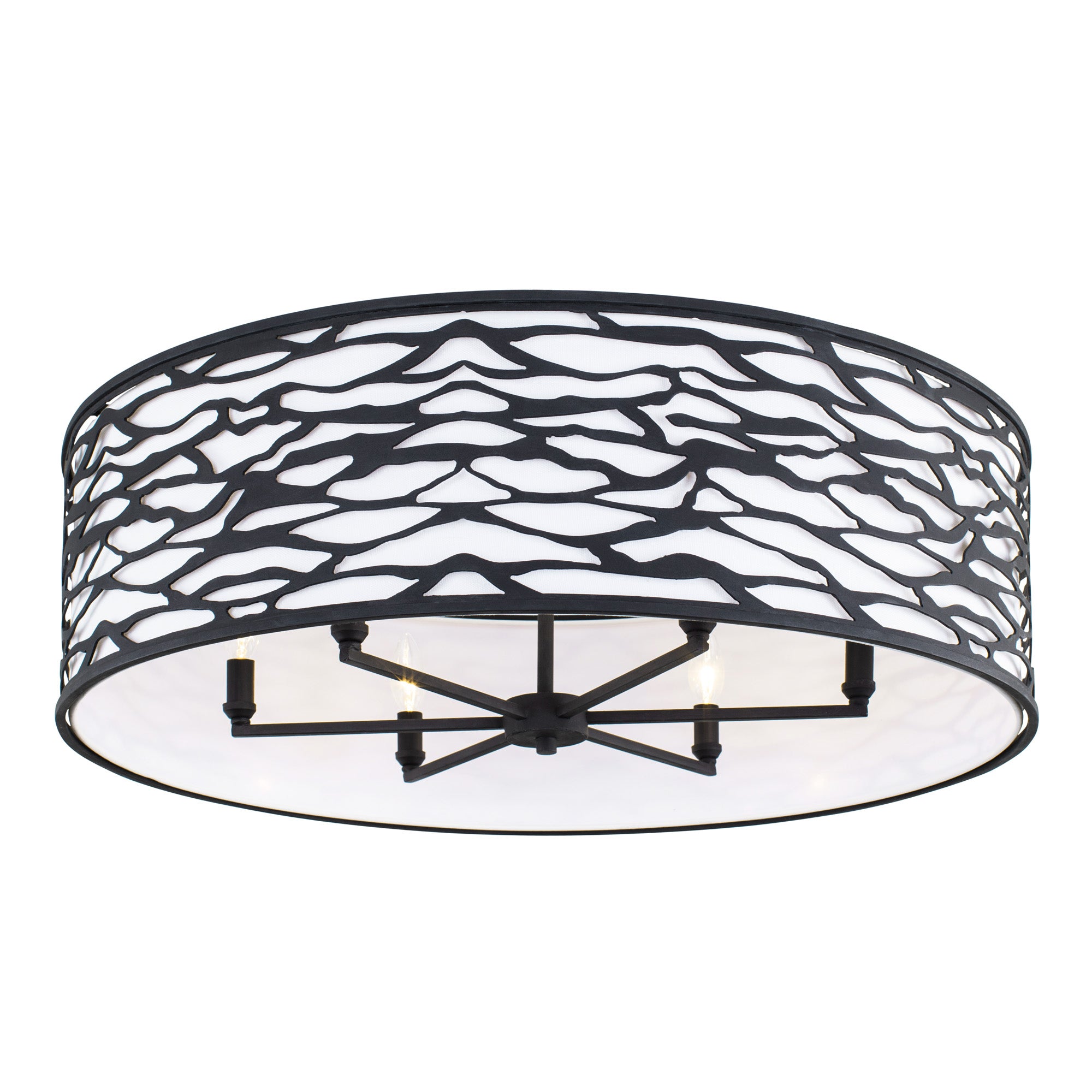 Kato 6-Light Convertible Semi-Flush/Pendant