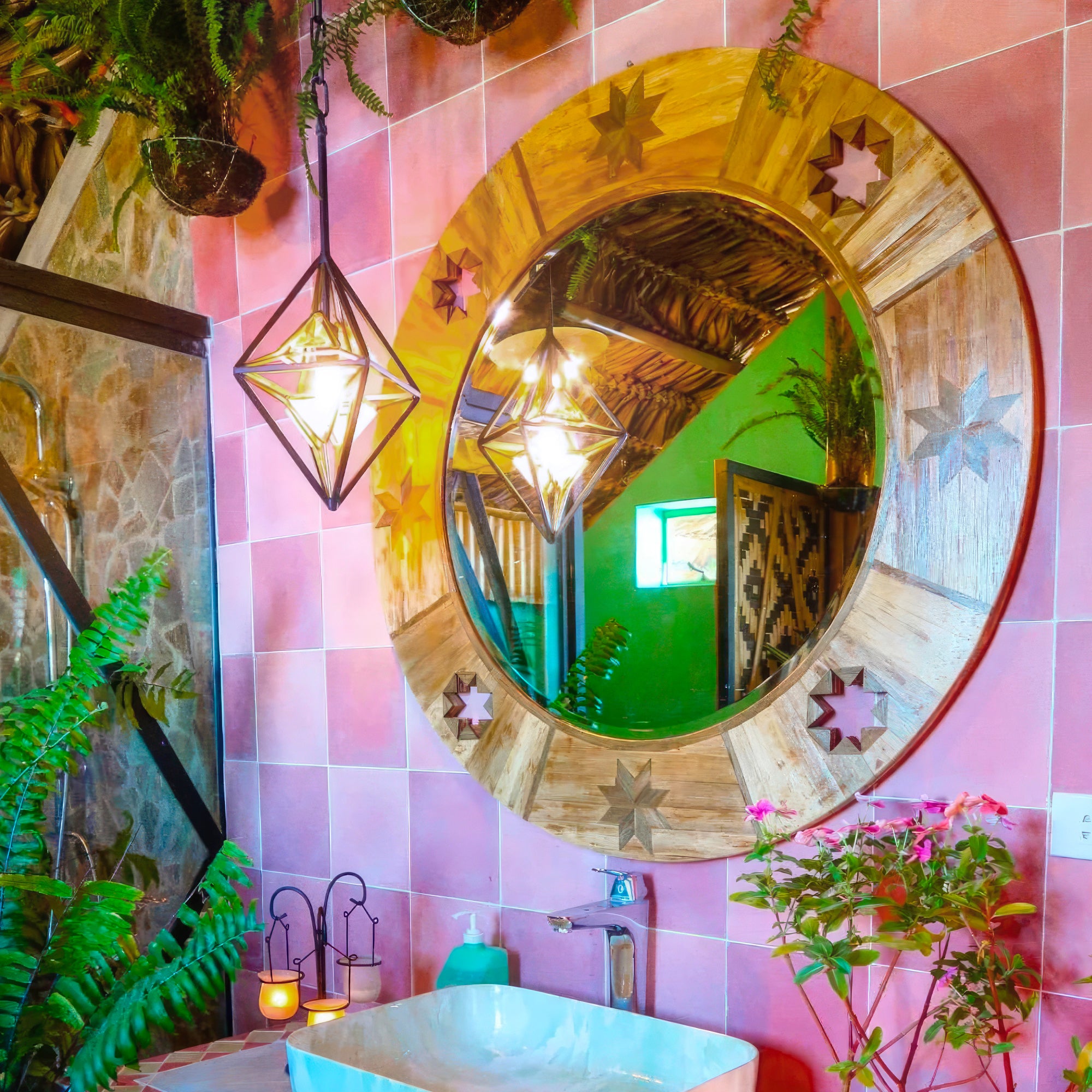 Marcia 1-Light Mini Pendant - Matte Black/French Gold