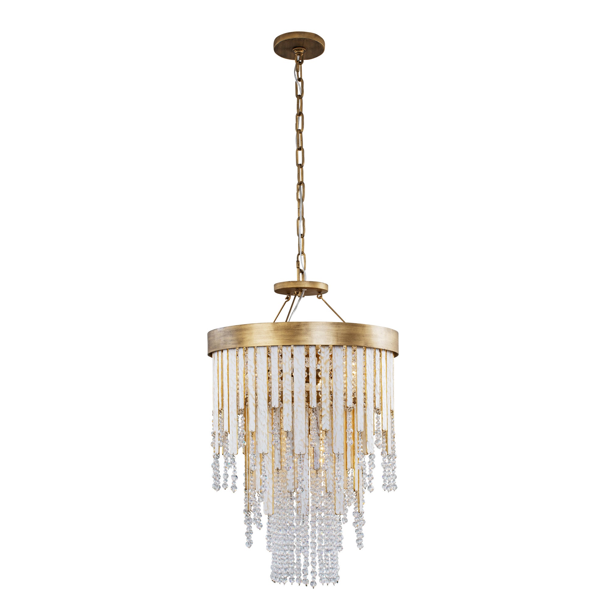 Lafayette 4 Light Chandelier - Havana Gold