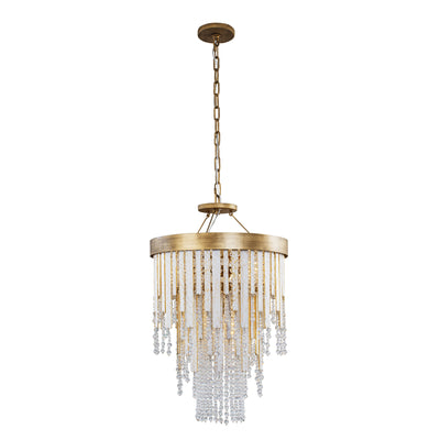 Lafayette 4 Light Chandelier - Havana Gold