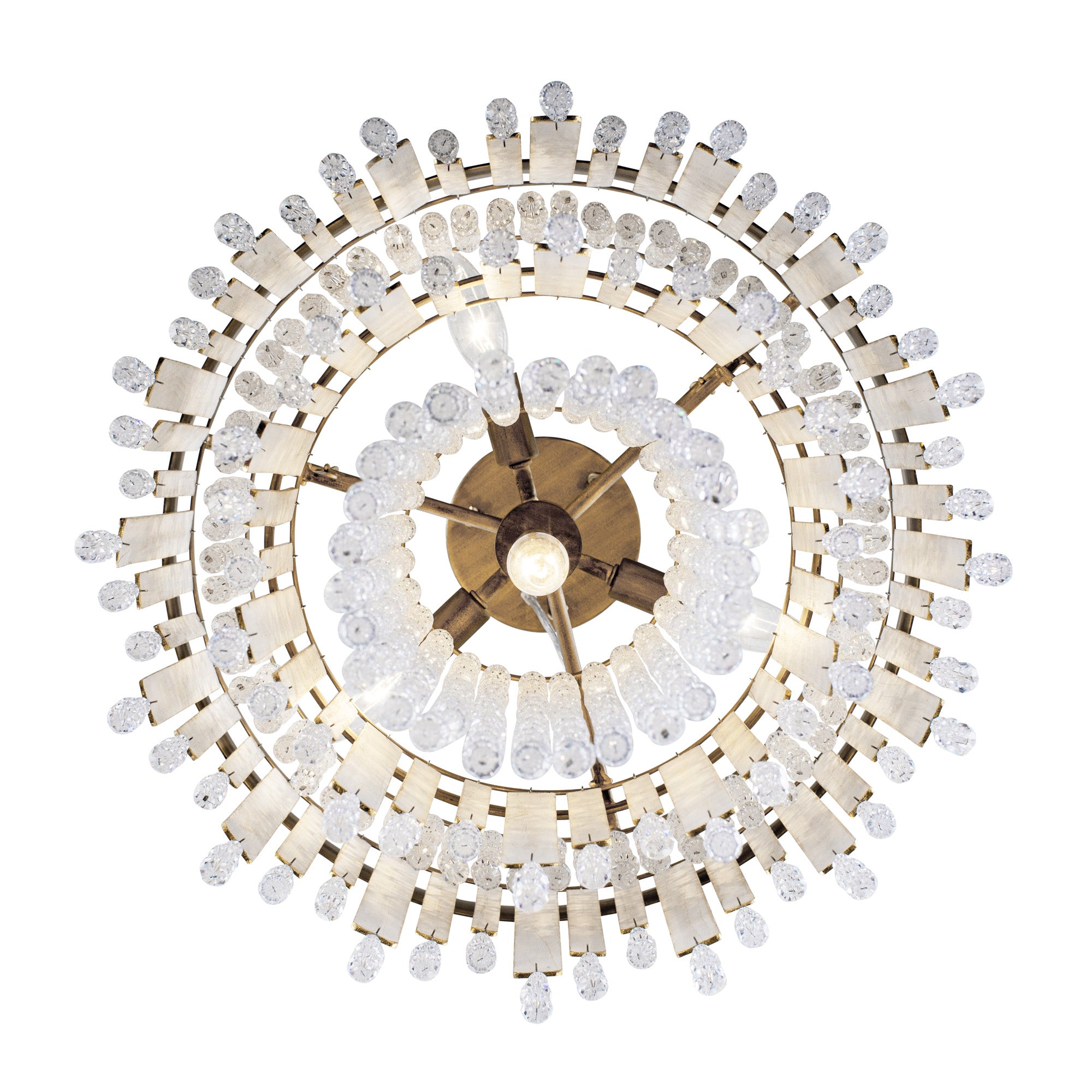 Lafayette 4 Light Chandelier - Havana Gold