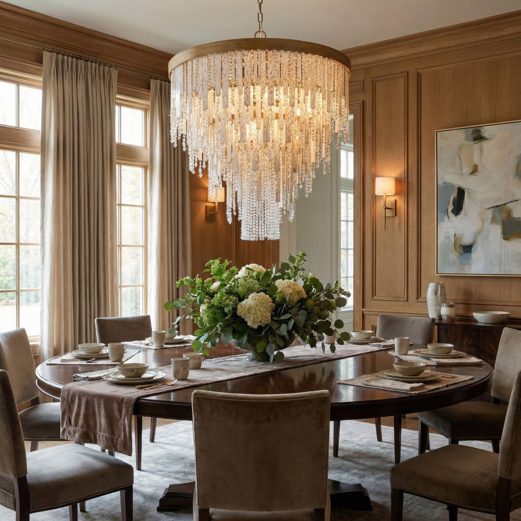 Lafayette 13 Light Chandelier - Havana Gold