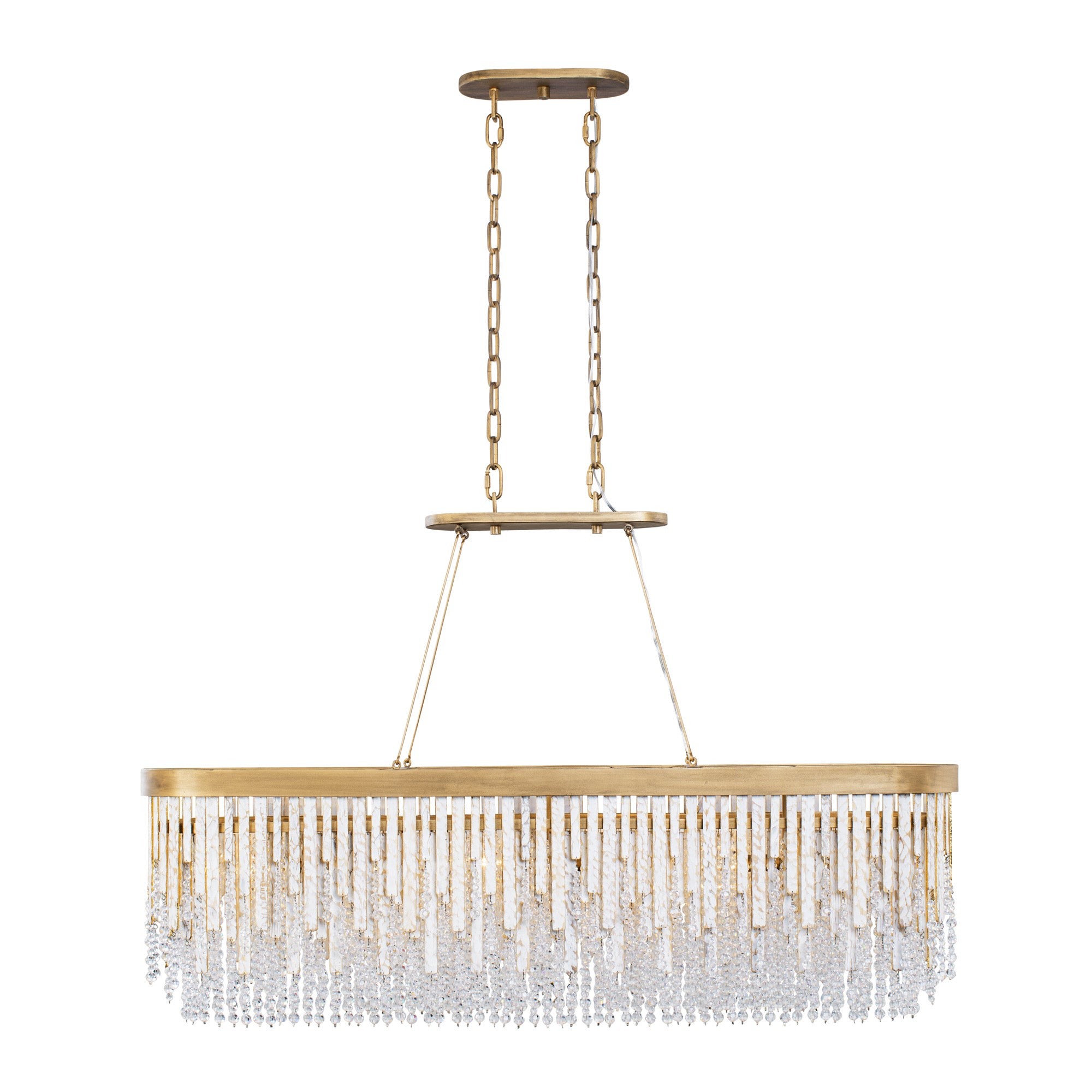 Lafayette 6-Light Linear Pendant - Havana Gold