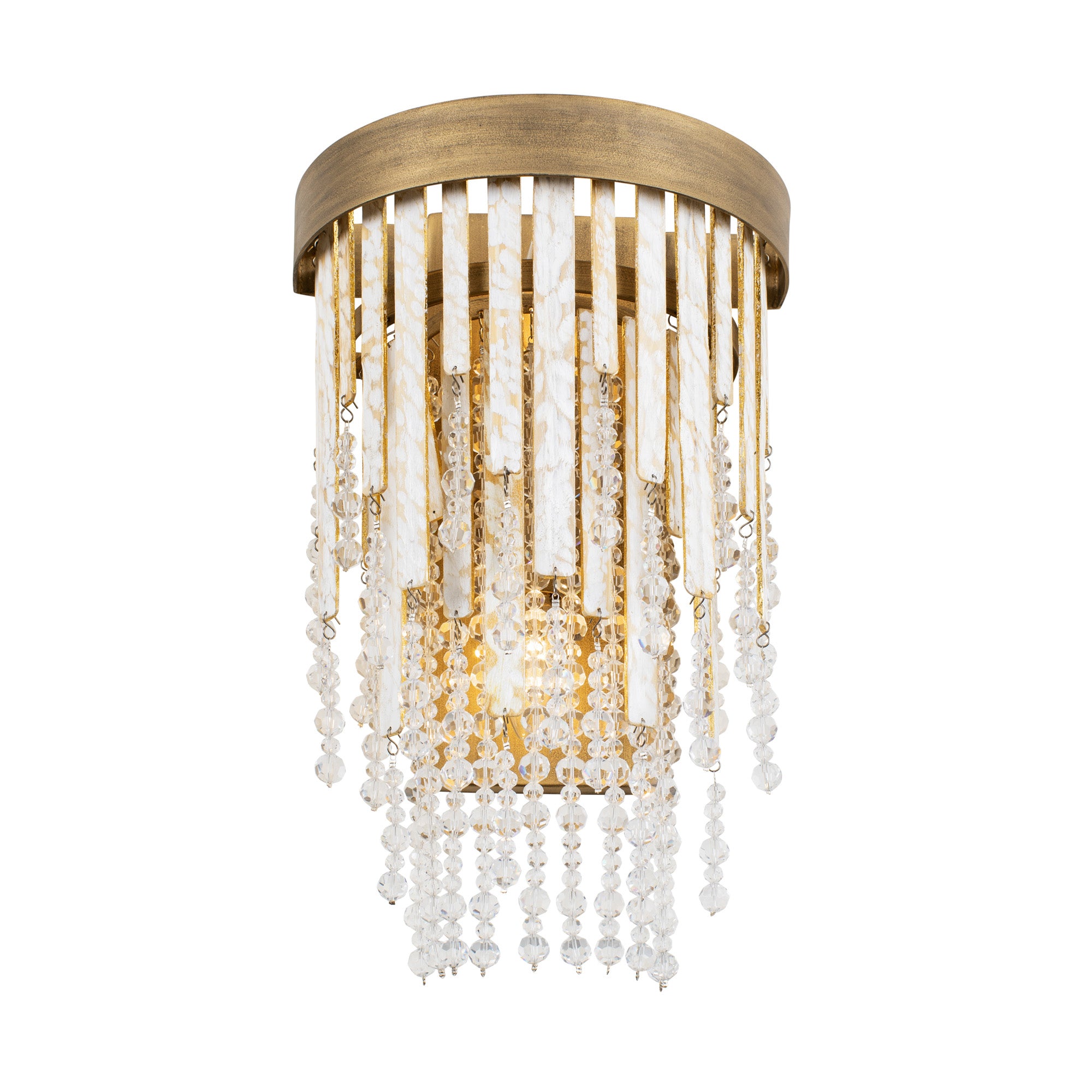 Lafayette 2 Light Sconce - Havana Gold