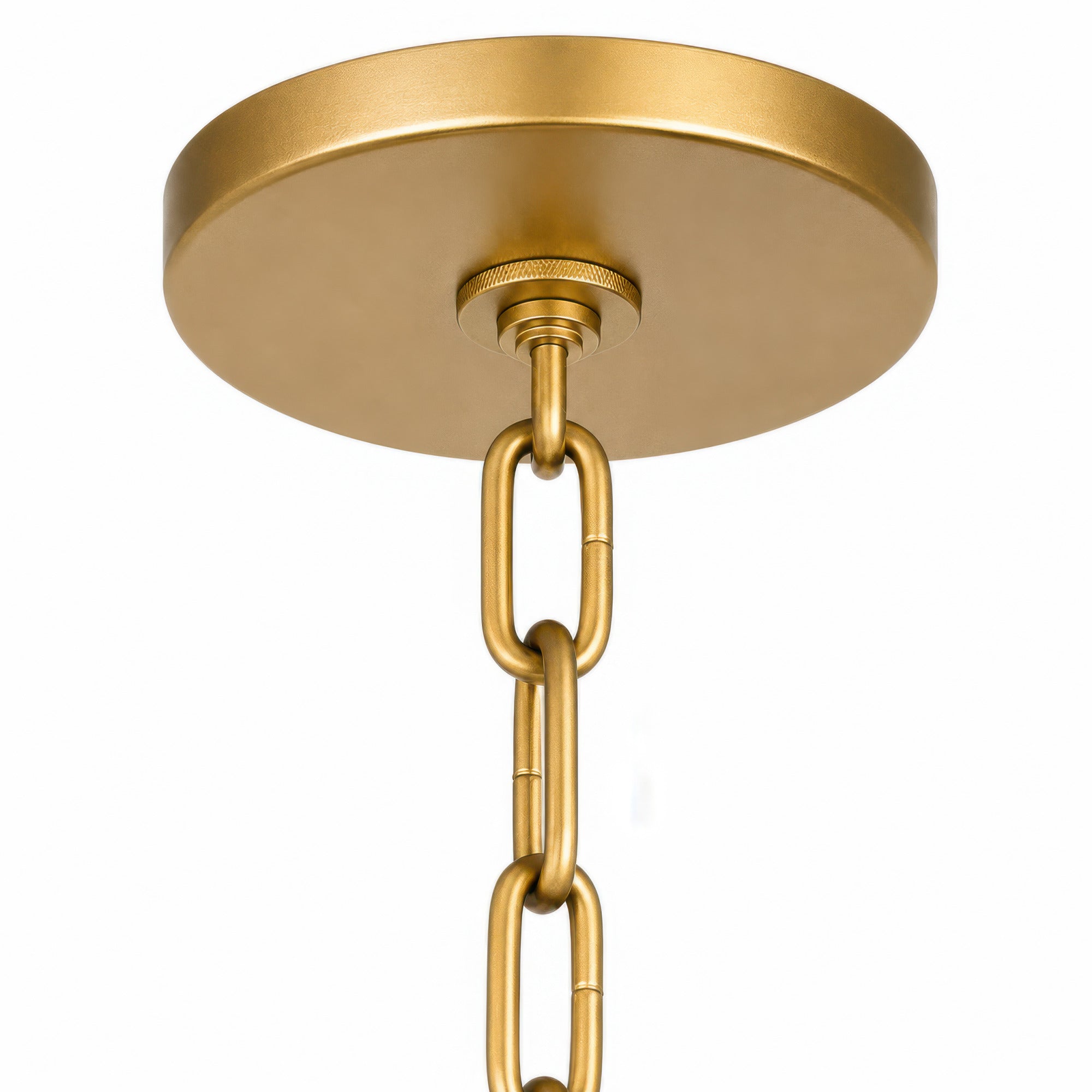 Coco 6 Light Pendant - Matte Black/French Gold