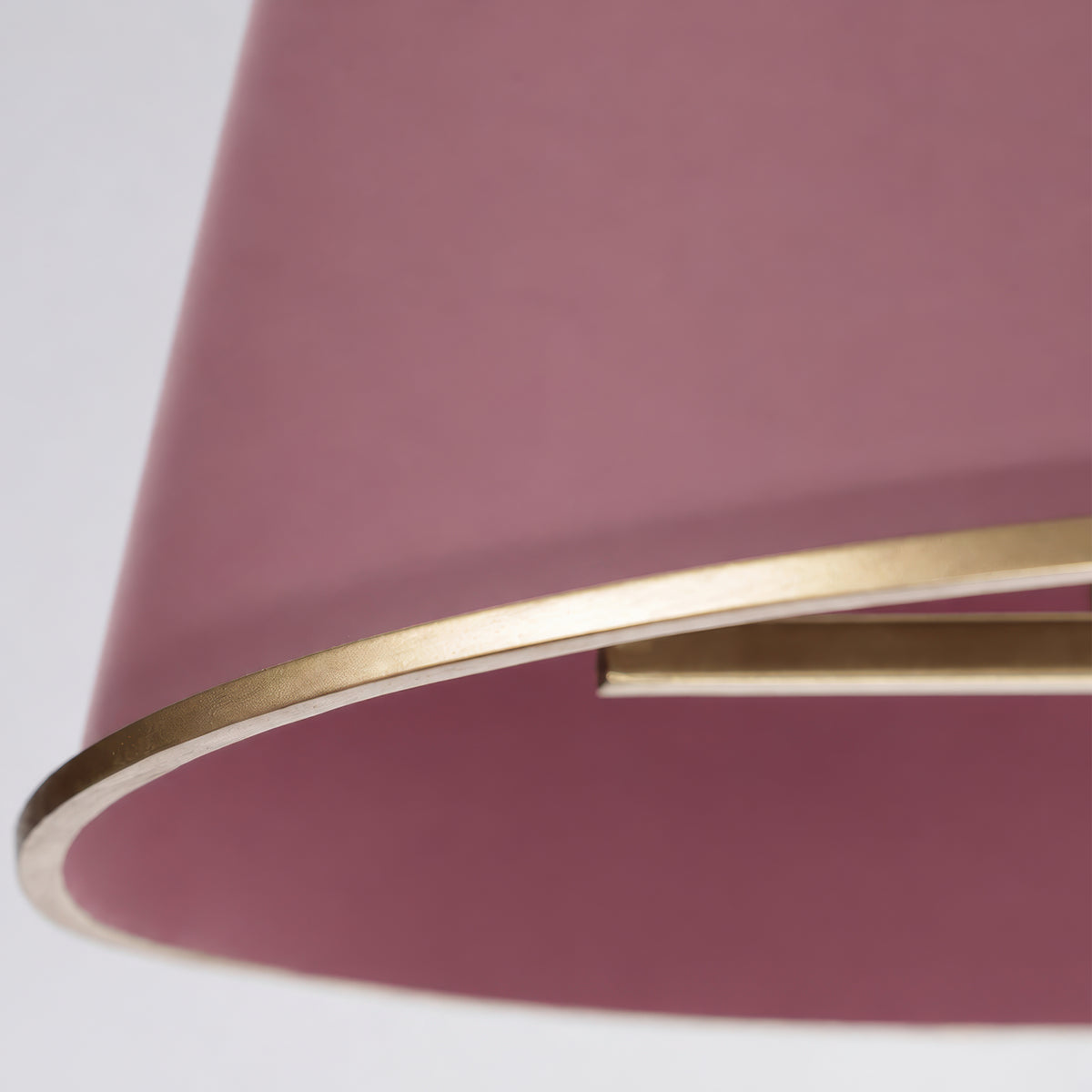 Coco 4 Lights Semi Flush in Red Handed and French Gold