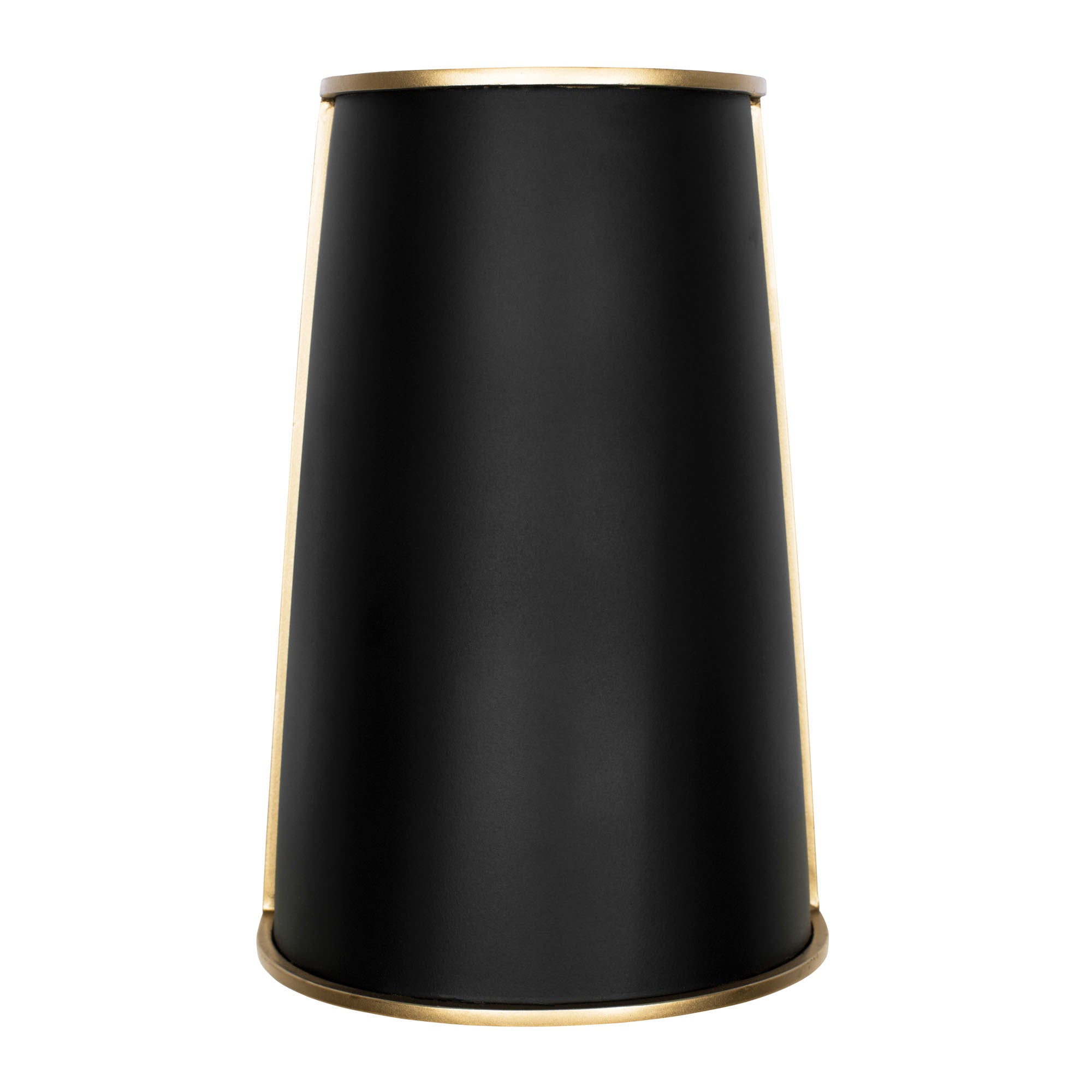 Coco 2 Light Sconce - Matte Black/French Gold