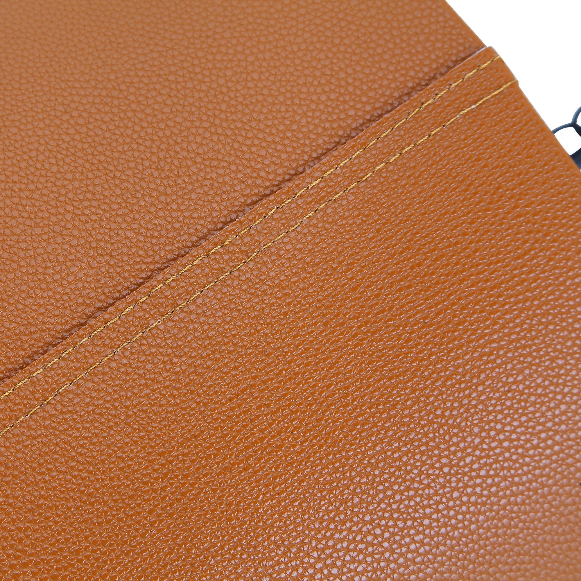 Secret Agent 3 Light Pendant - Black/Camel Leather