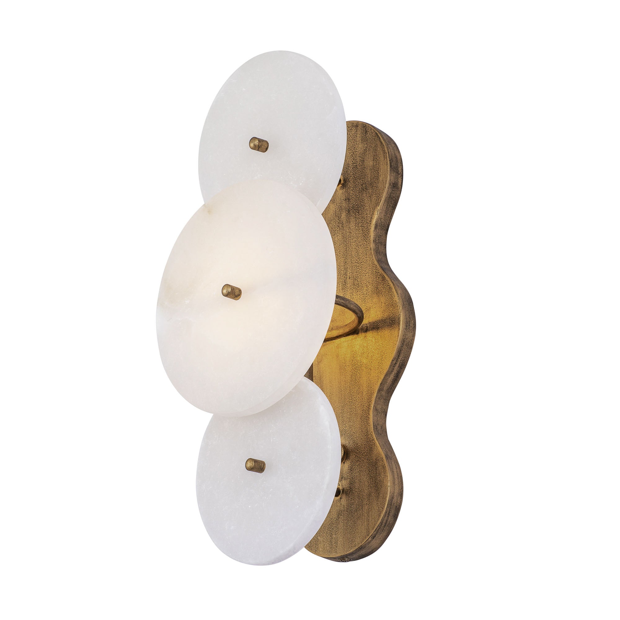 Cosmos 1 Light Sconce - Havana Gold