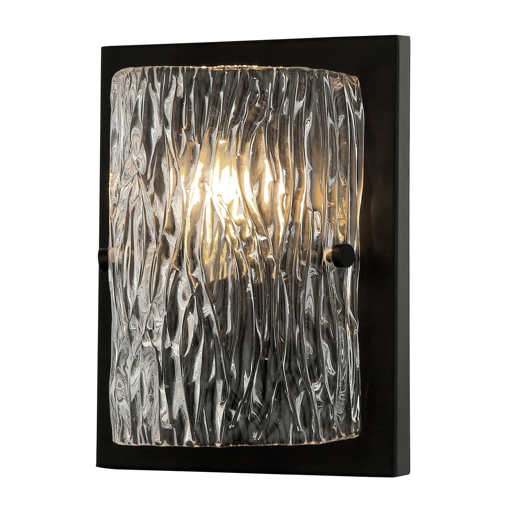 Morgan 1 Light Sconce - Black