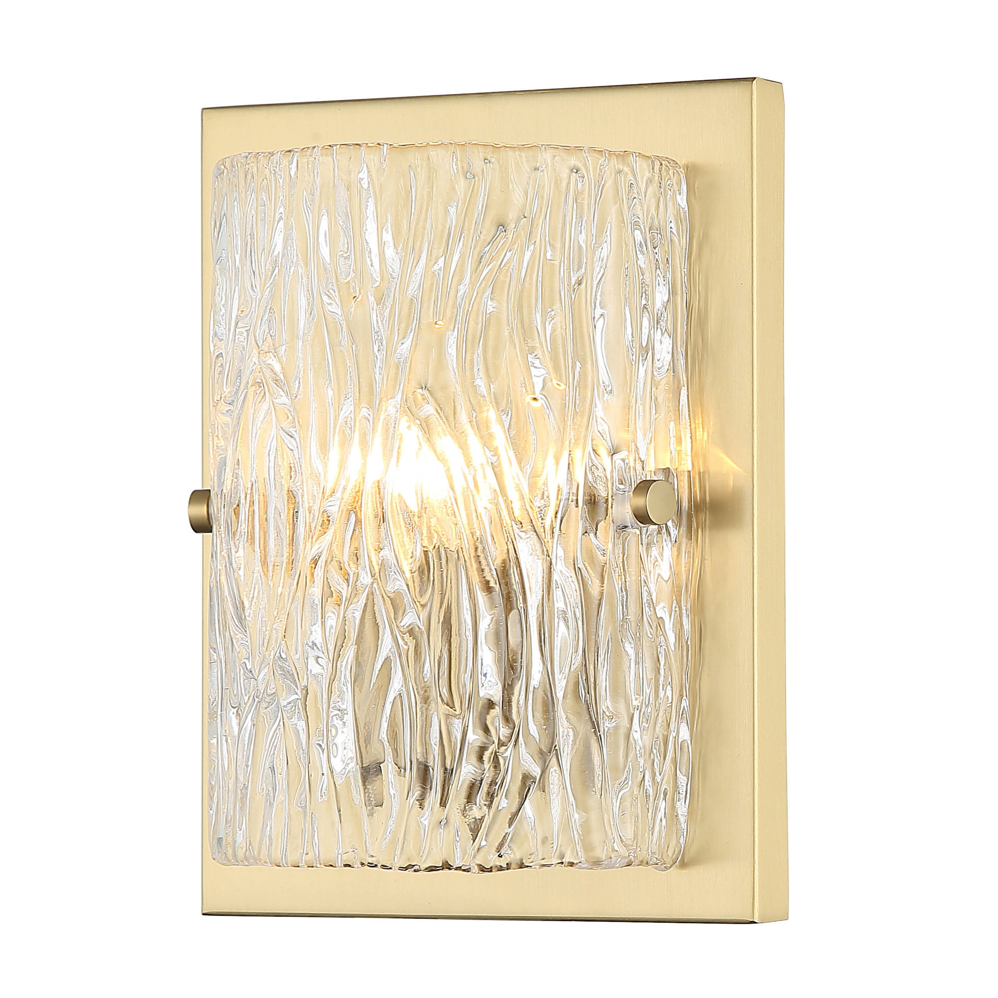 Morgan 1 Light Sconce - Satin Brass