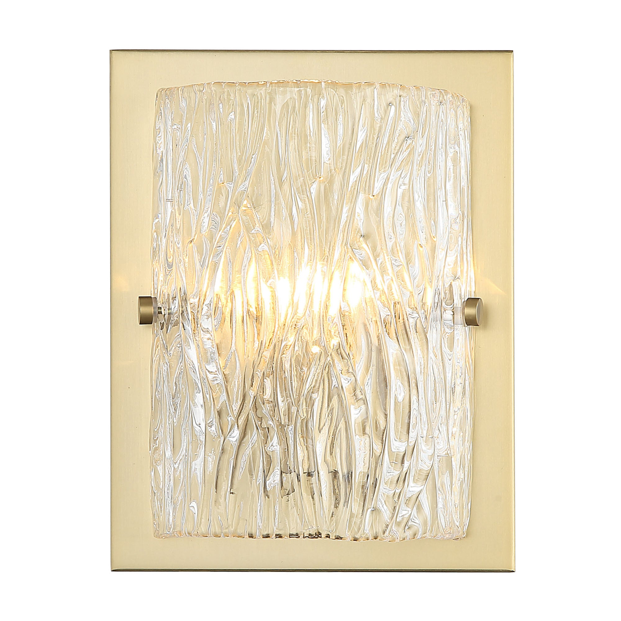 Morgan 1 Light Sconce - Satin Brass