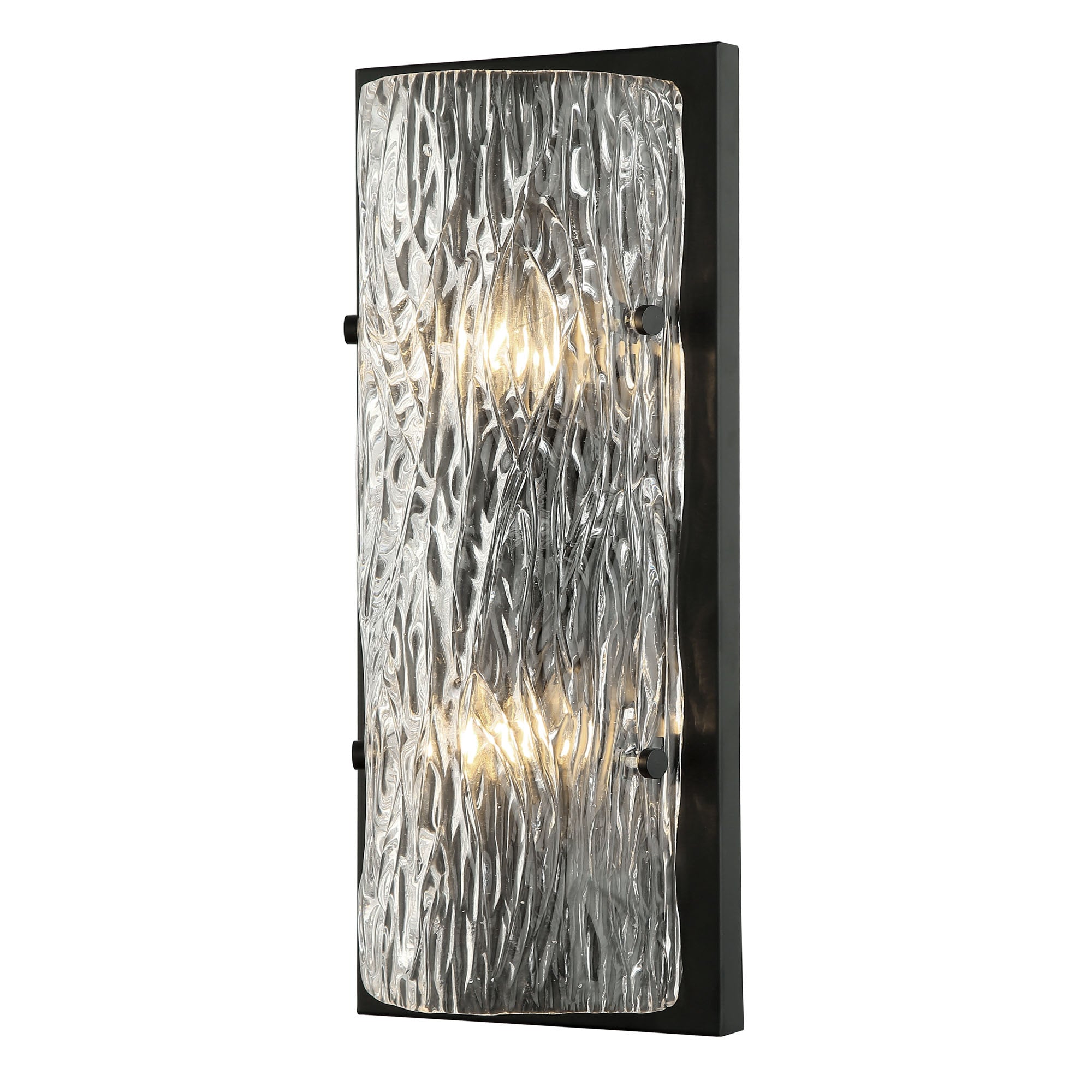 Morgan 2 Light Sconce - Black