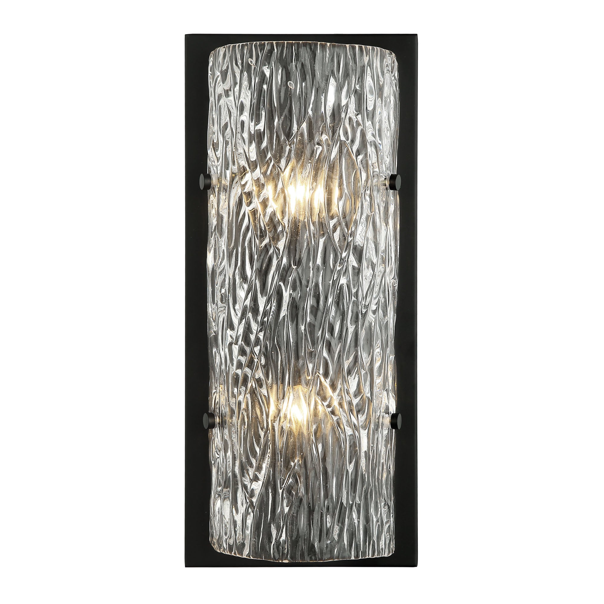 Morgan 2 Light Sconce - Black