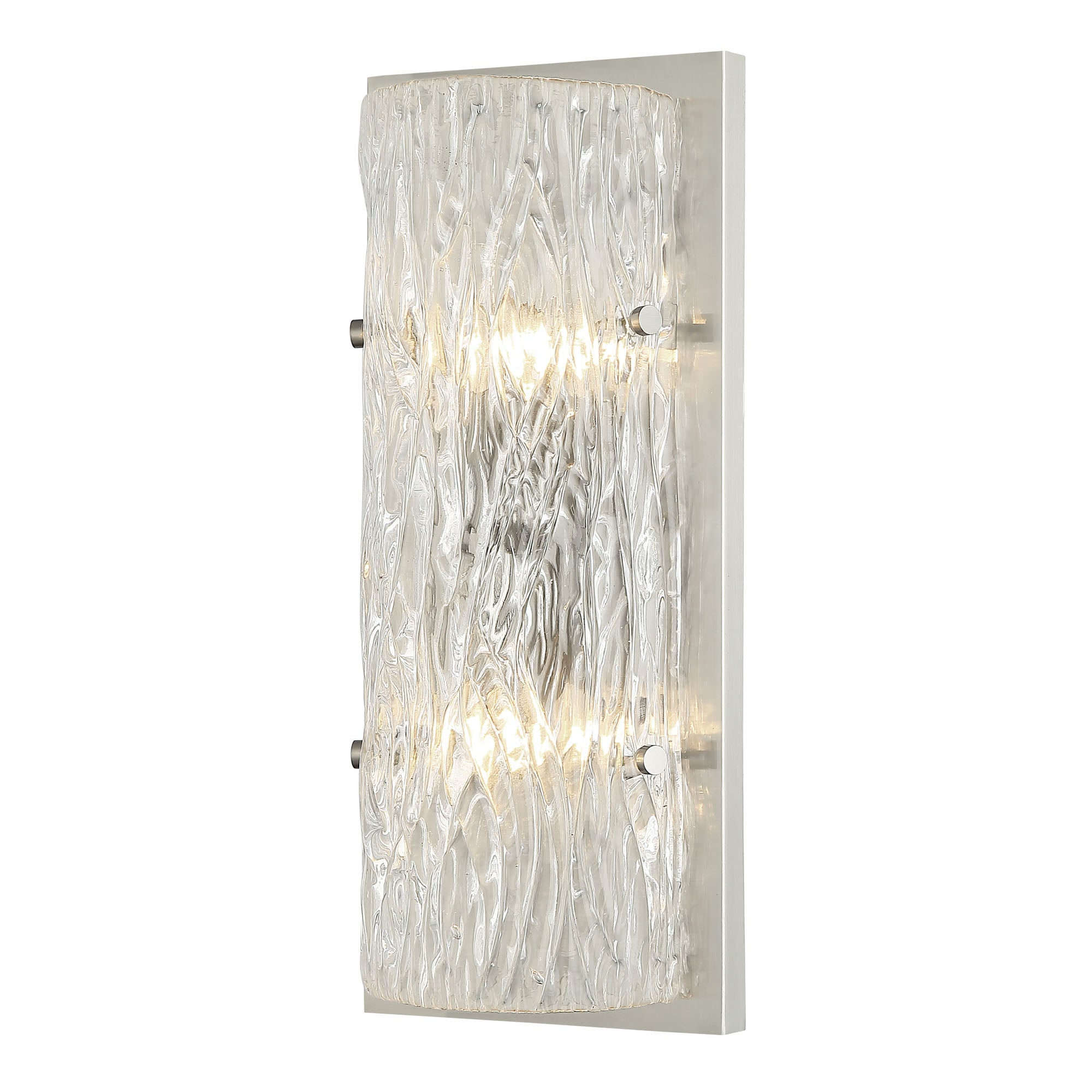 Morgan 2 Light Sconce - Brushed Nickel