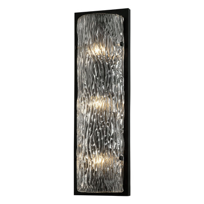 Morgan 3 Light Sconce - Black