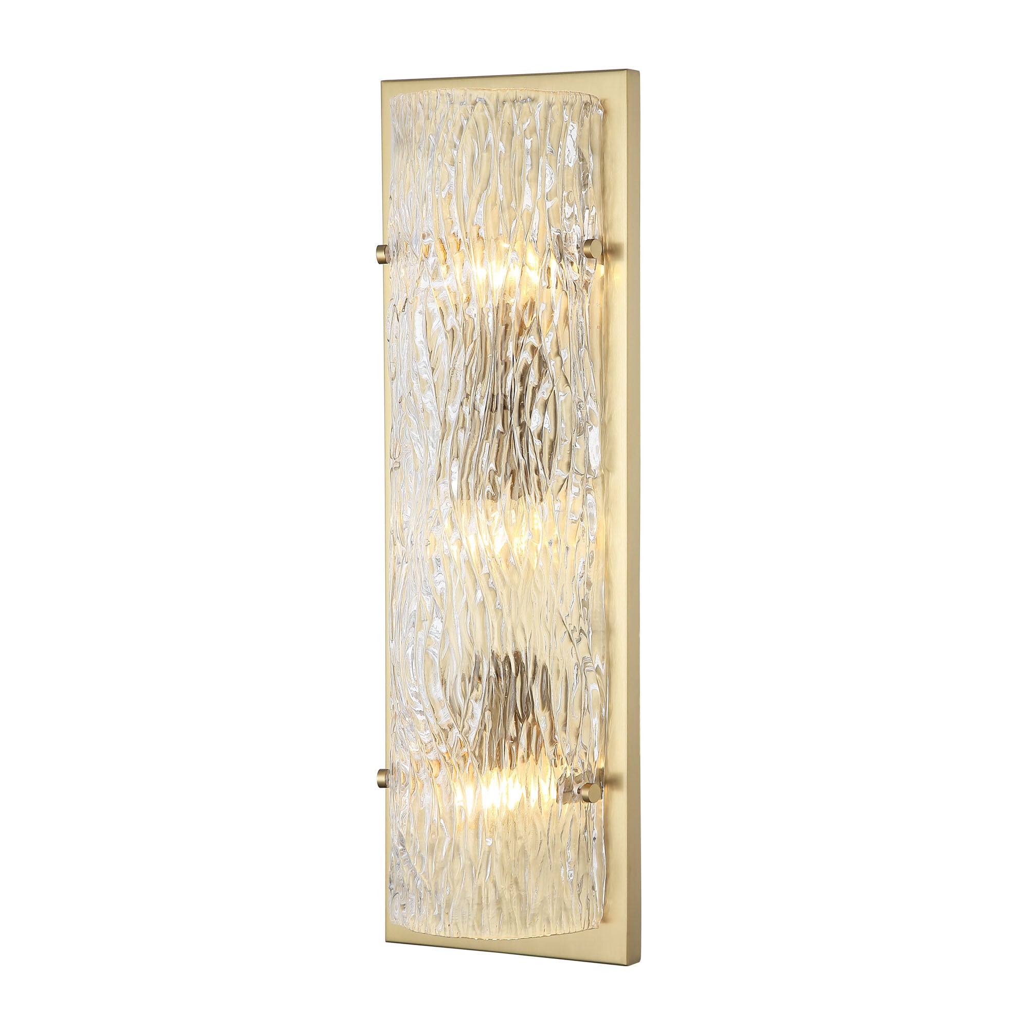 Morgan 3 Light Sconce - Satin Brass