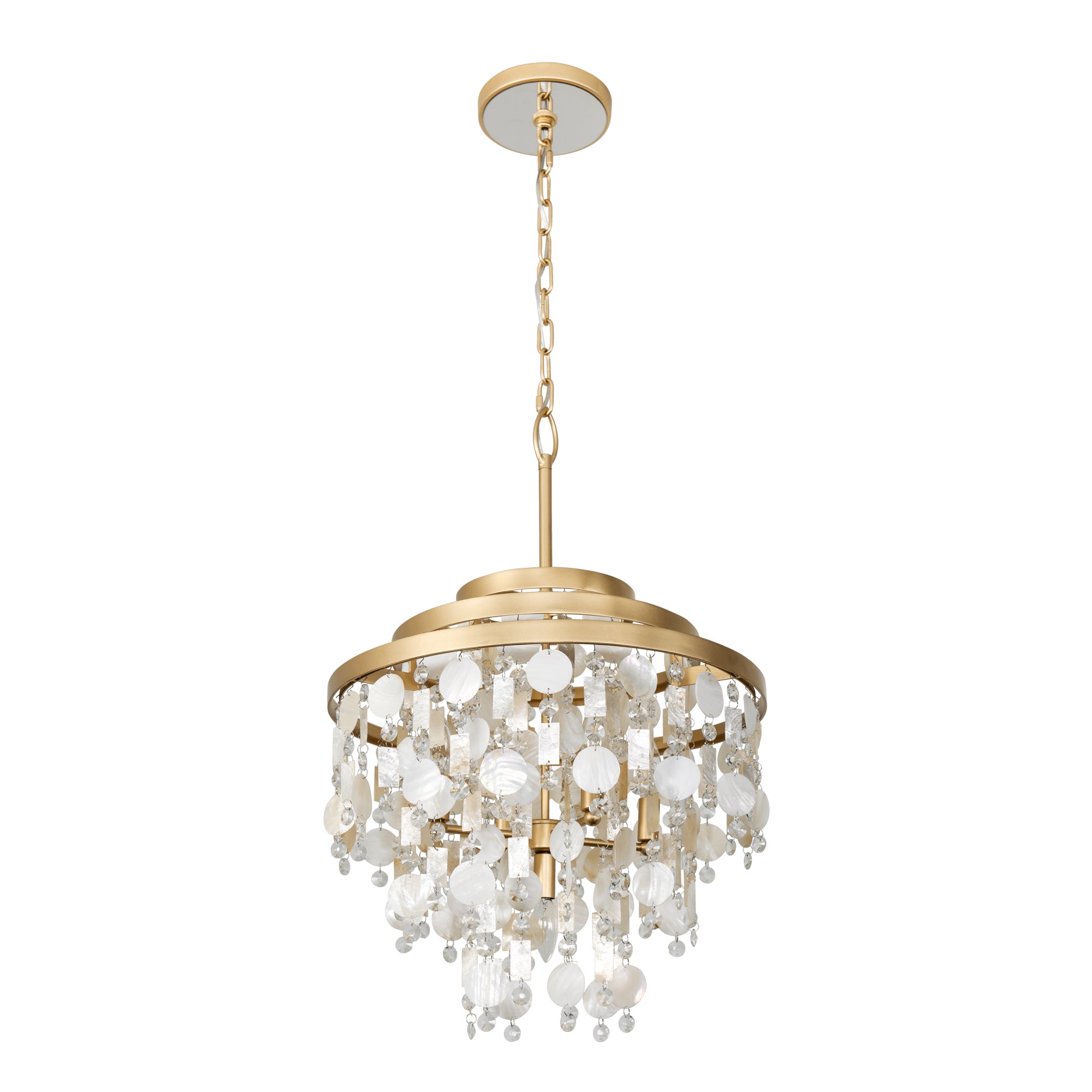 Kalani 5 Light Chandelier - French Gold