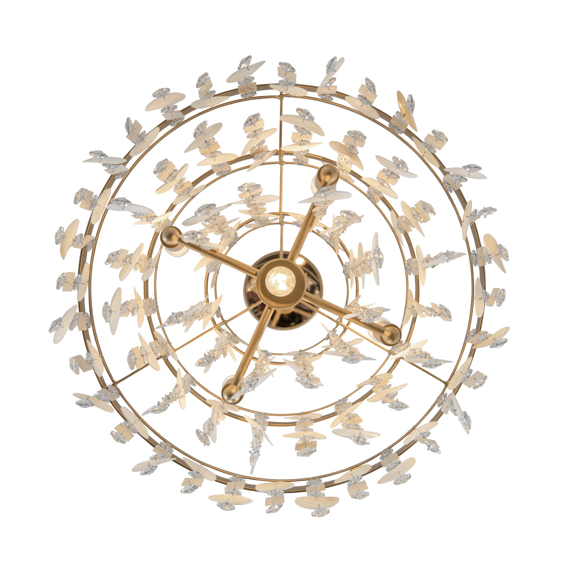Kalani 5 Light Chandelier - French Gold