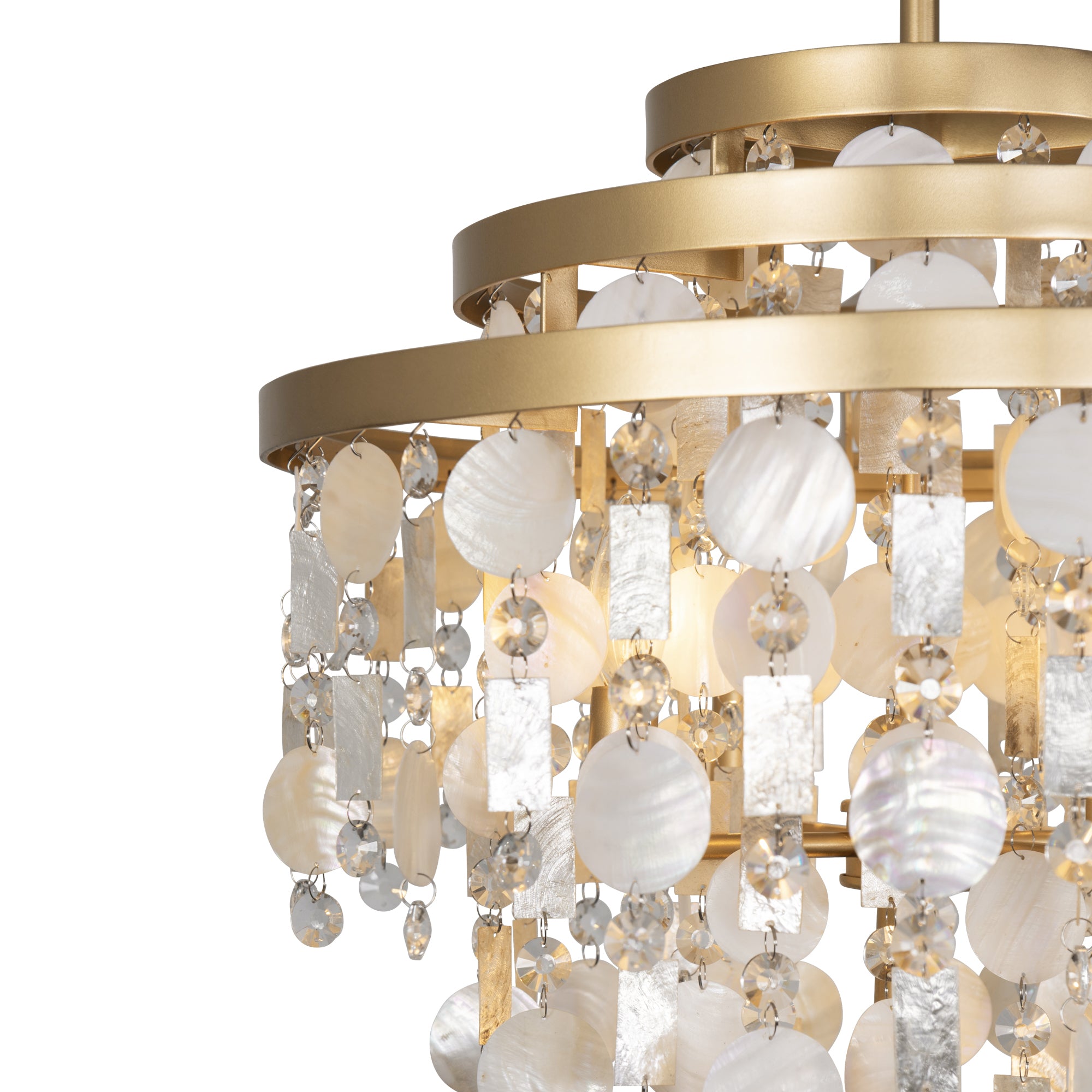 Kalani 5 Light Chandelier - French Gold