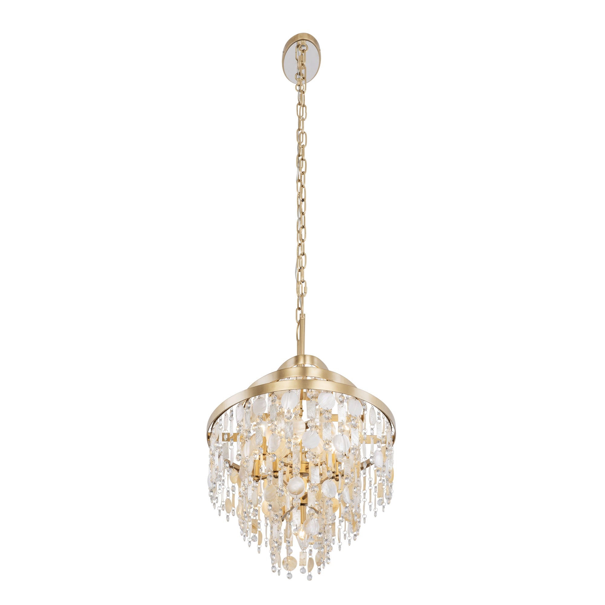 Kalani 9-Light Linear Pendant - French Gold