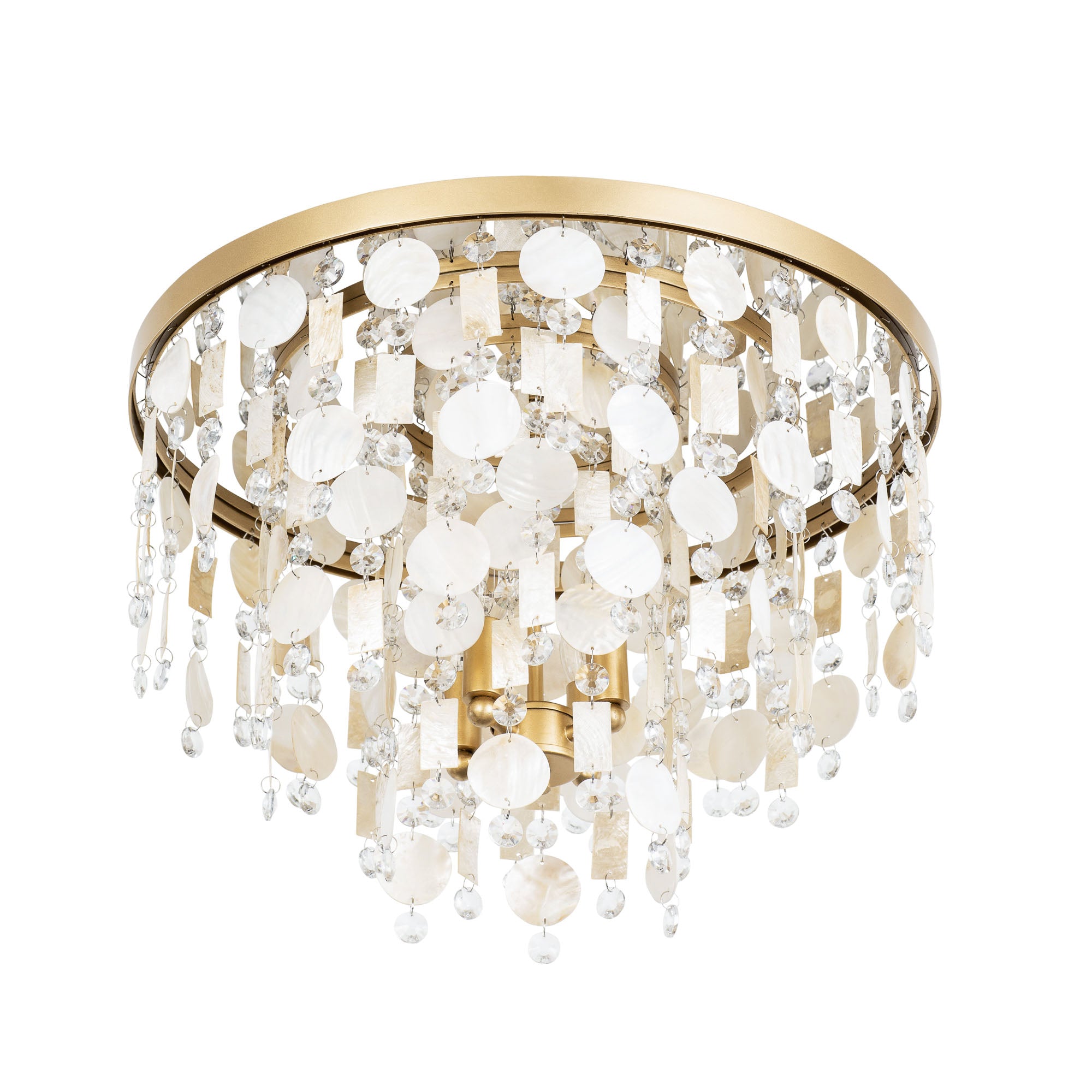 Kalani 4-Light Semi-Flush - French Gold