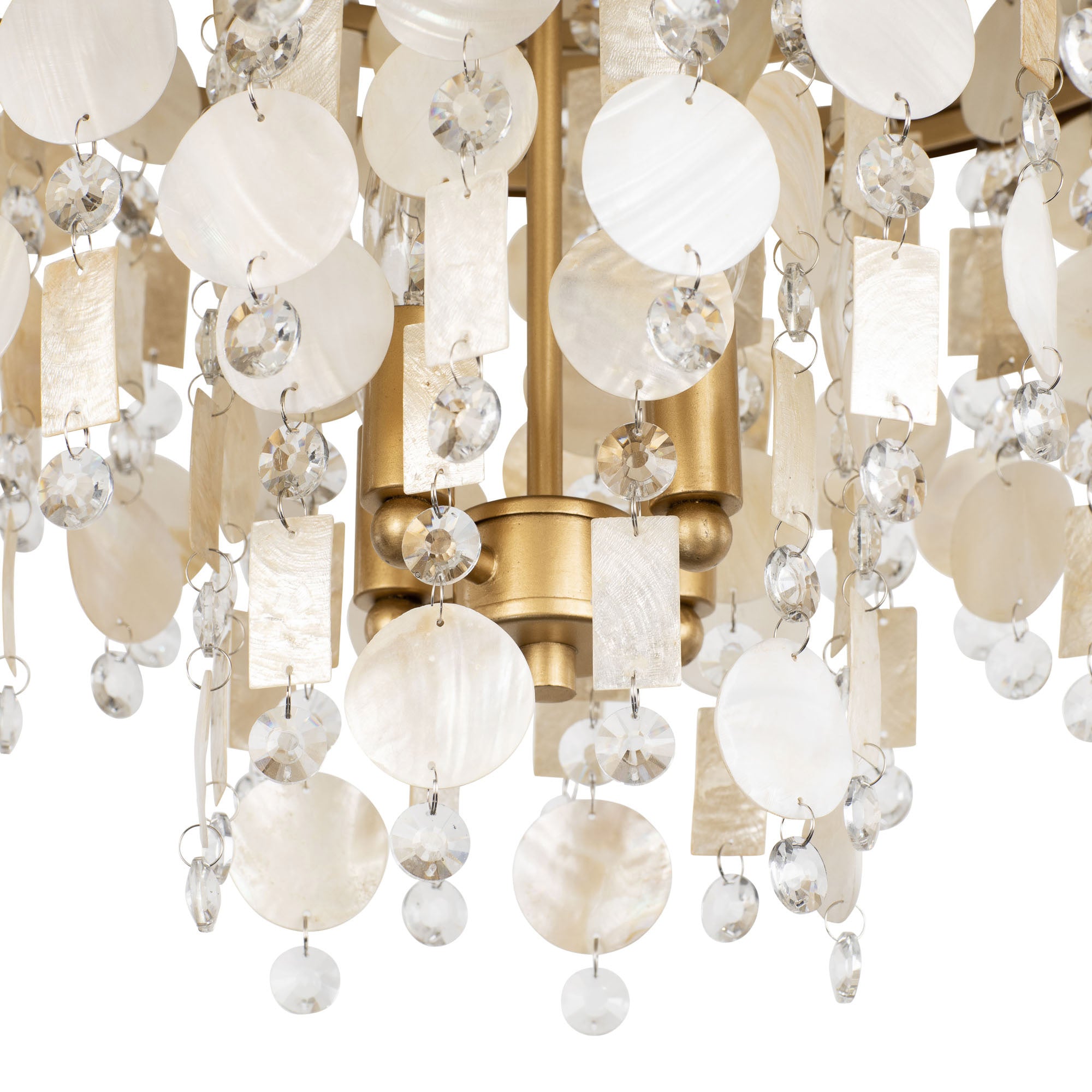 Kalani 4 Light Semi-Flush - French Gold