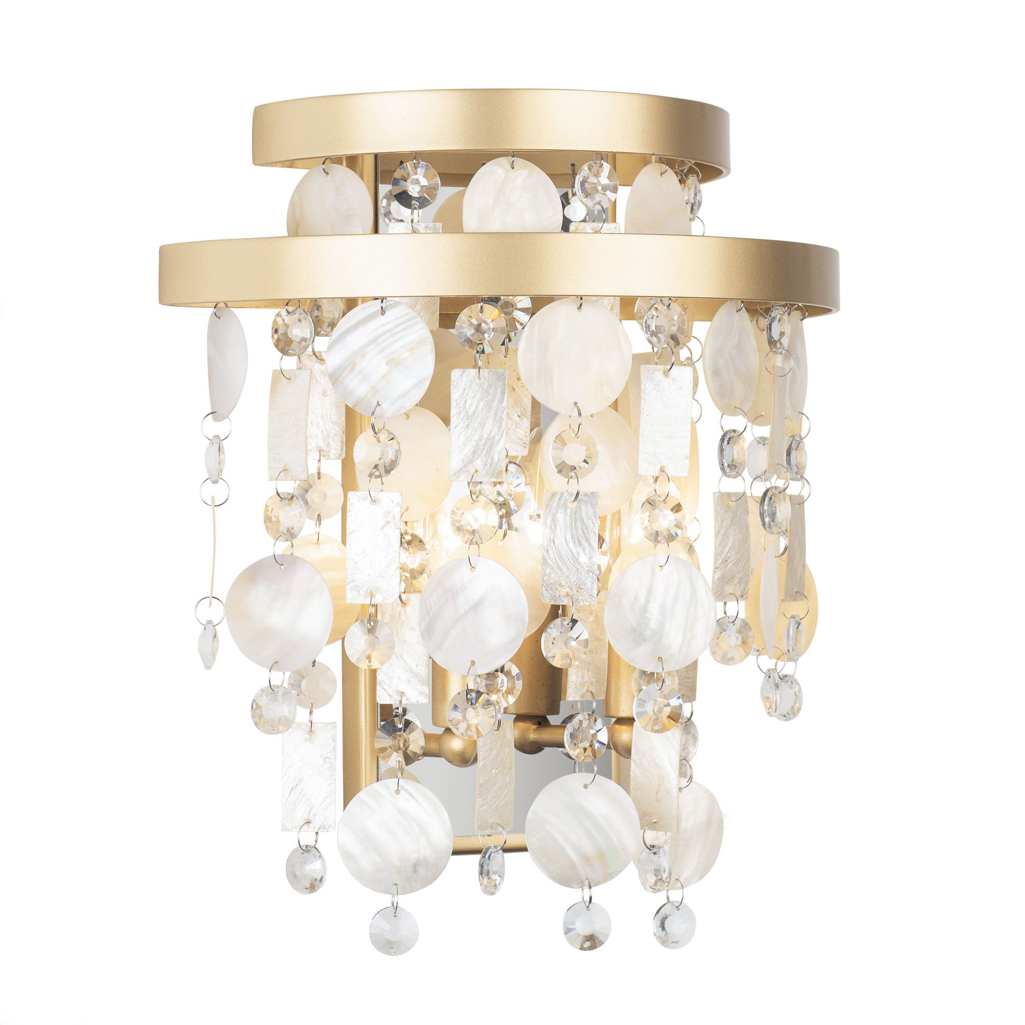 Kalani 2 Light Sconce - French Gold