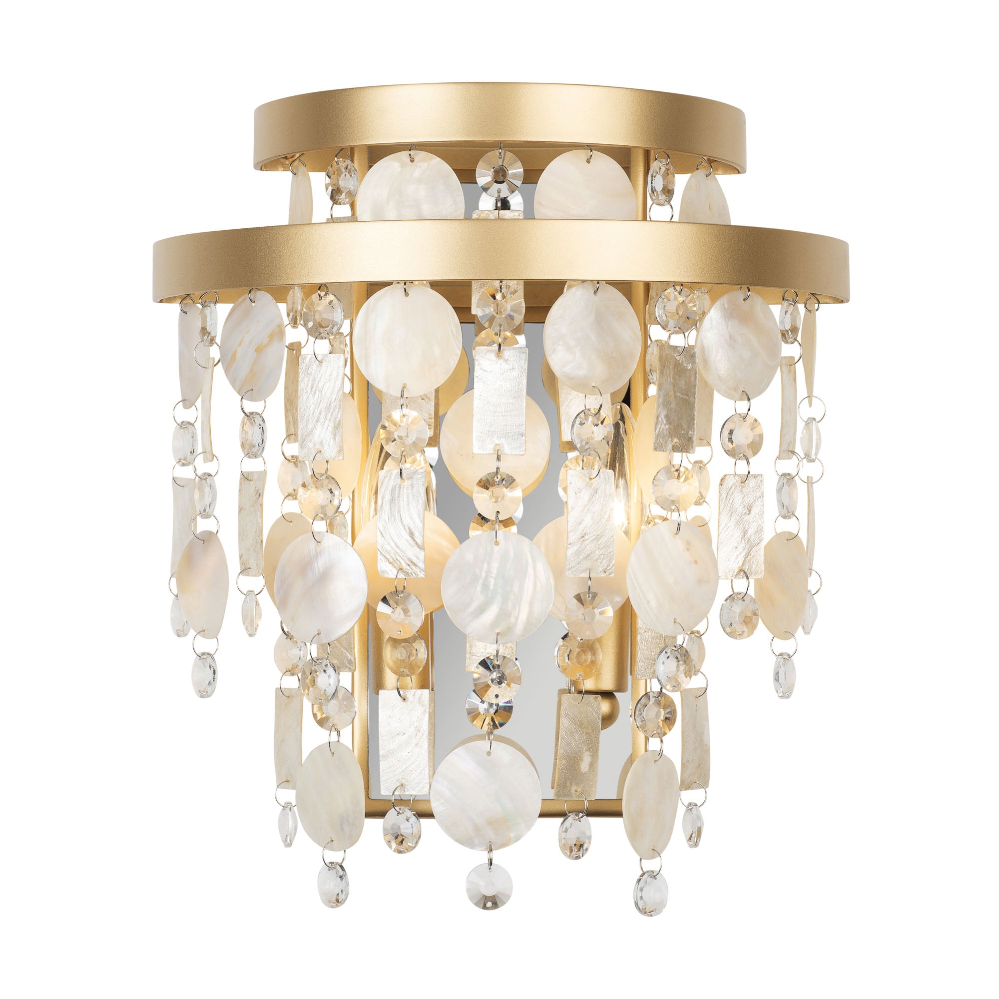 Kalani 2 Light Sconce - French Gold