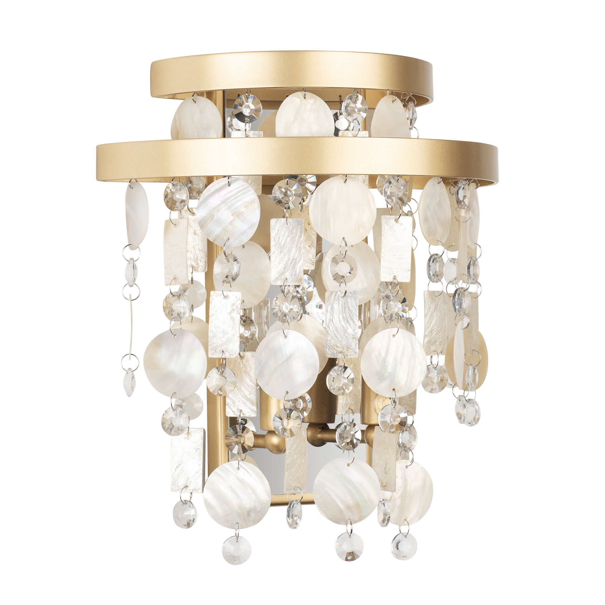 Kalani 2 Light Sconce - French Gold