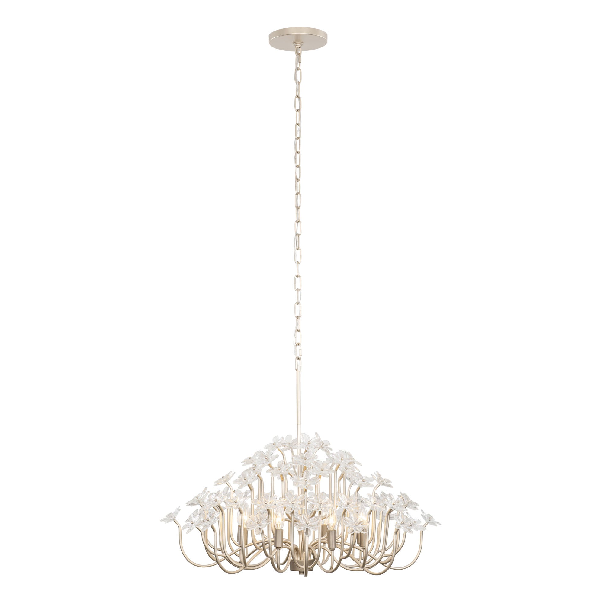 Wildflower 8 Light Chandelier - Gold Dust/Artifact